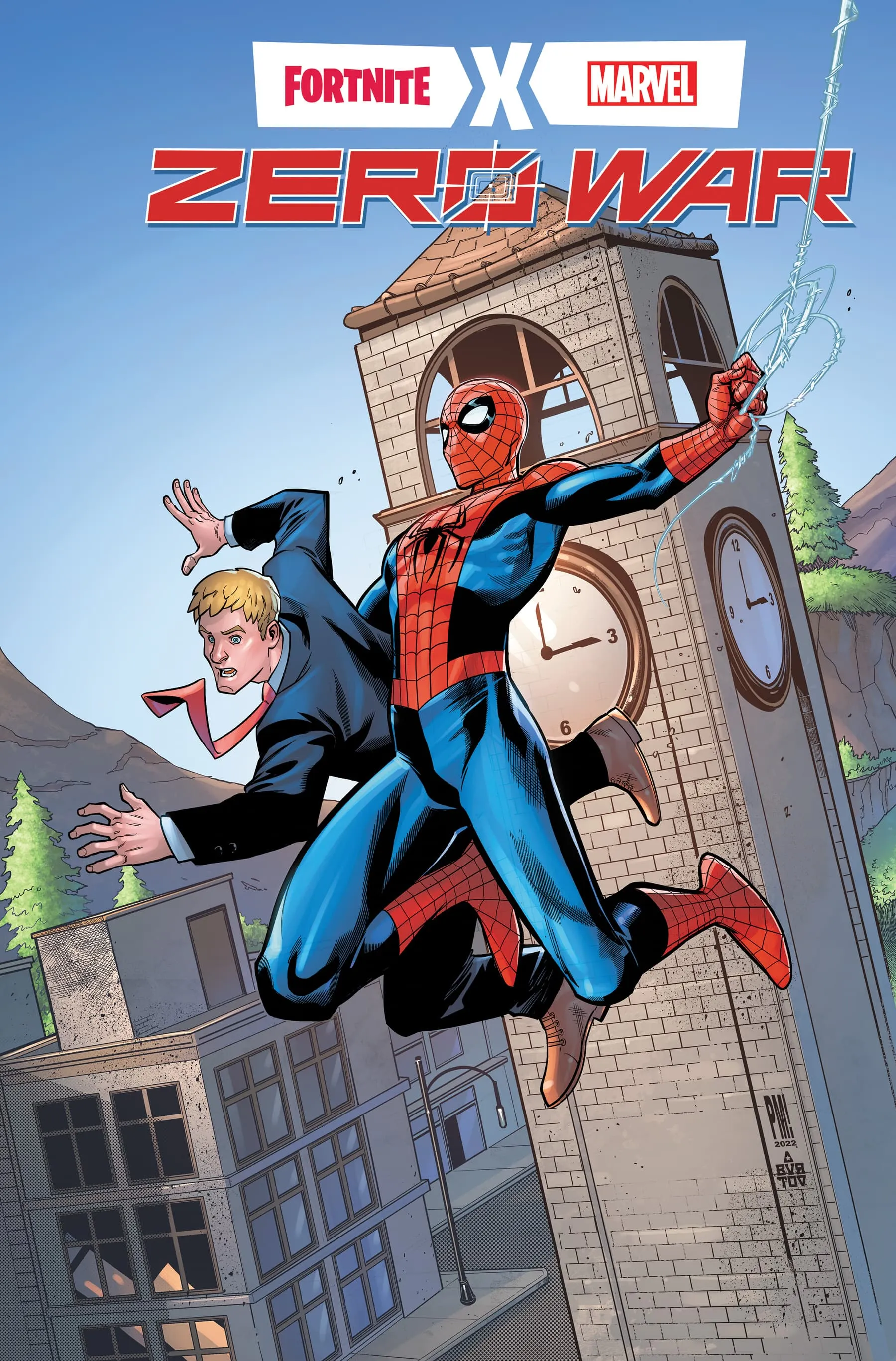 FORTNITE X MARVEL: ZERO WAR #2 variant cover by Paco Medina