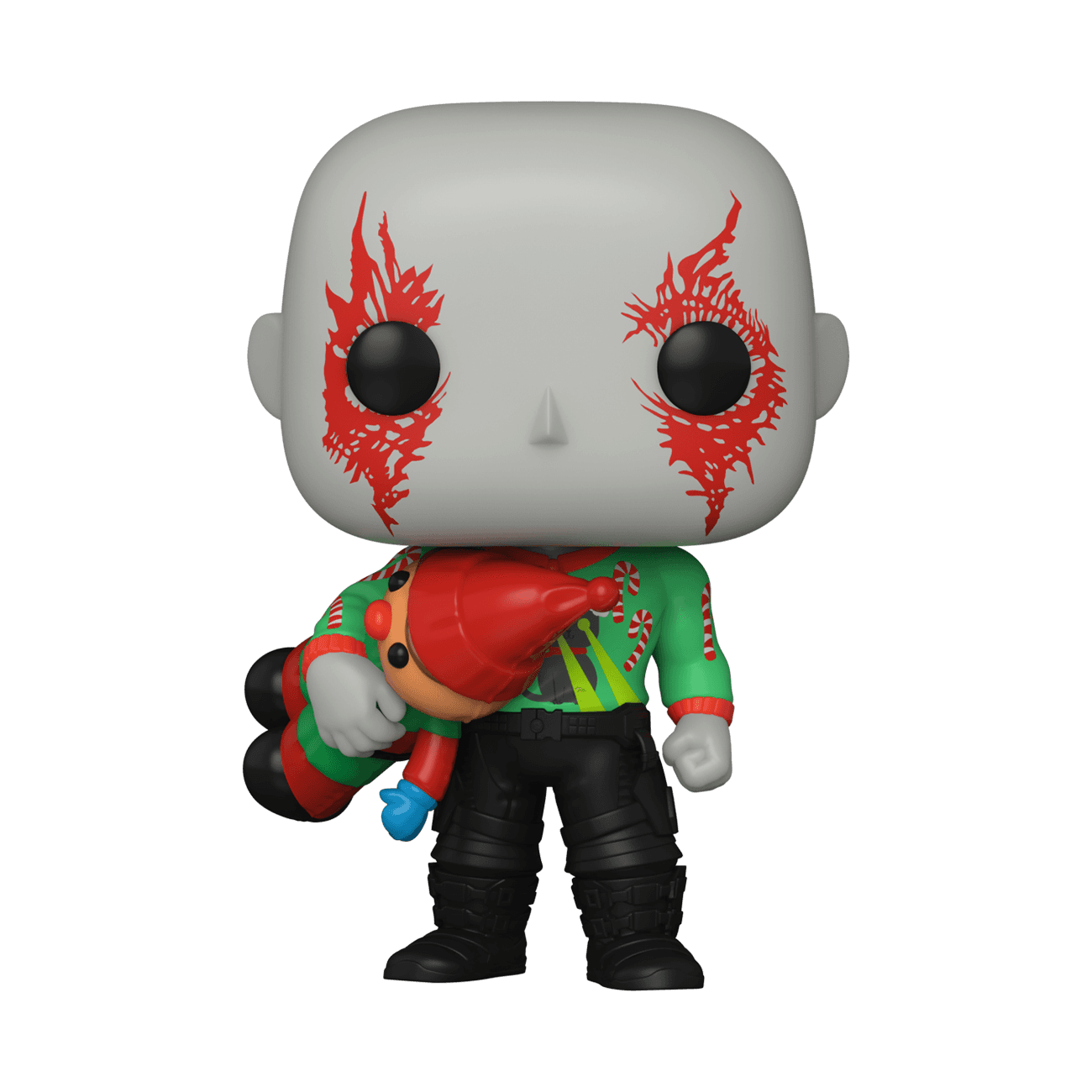 Holiday Drax / shop it <a href=https://www.funko.com/shop/details/marvel-guardians-of-the-galaxy-holiday-drax-pop>here</a>
