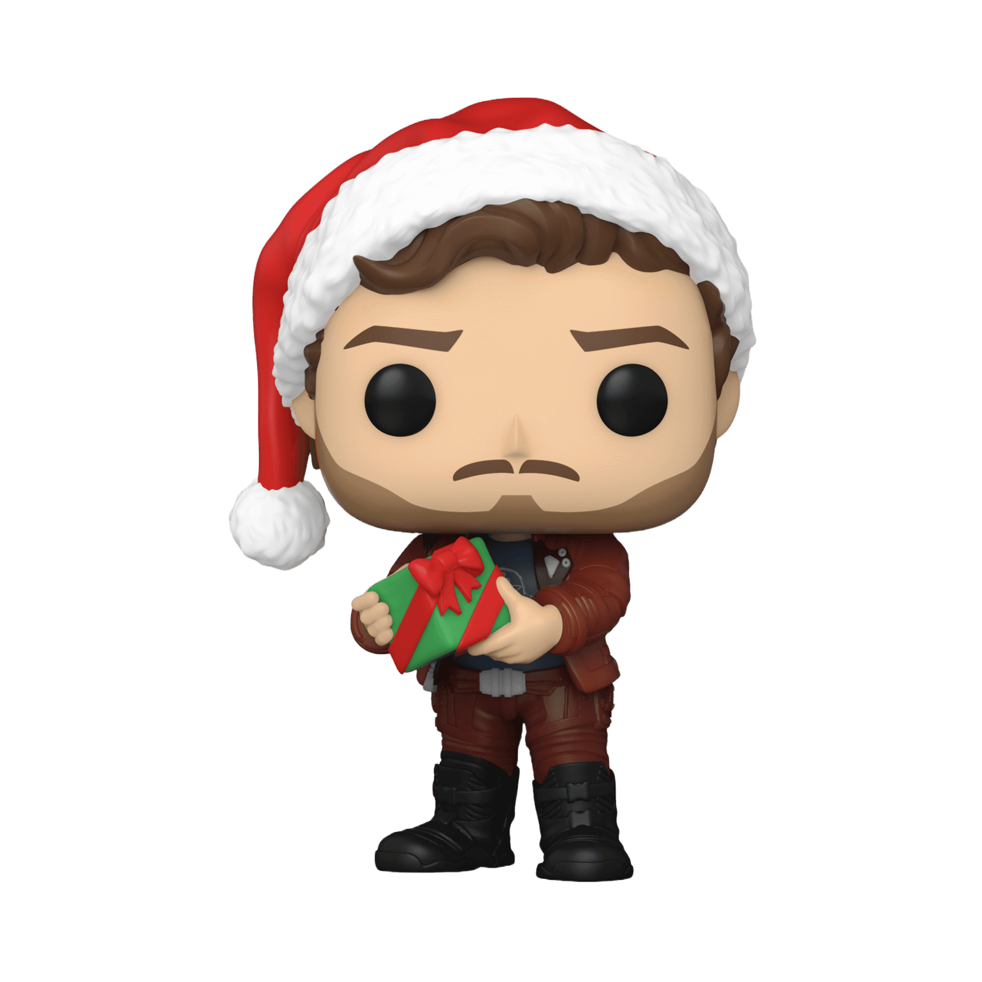 Holiday Star-Lord / shop it <a href=https://www.funko.com/shop/details/marvel-guardians-of-the-galaxy-holiday-star-lord-pop>here</a>
