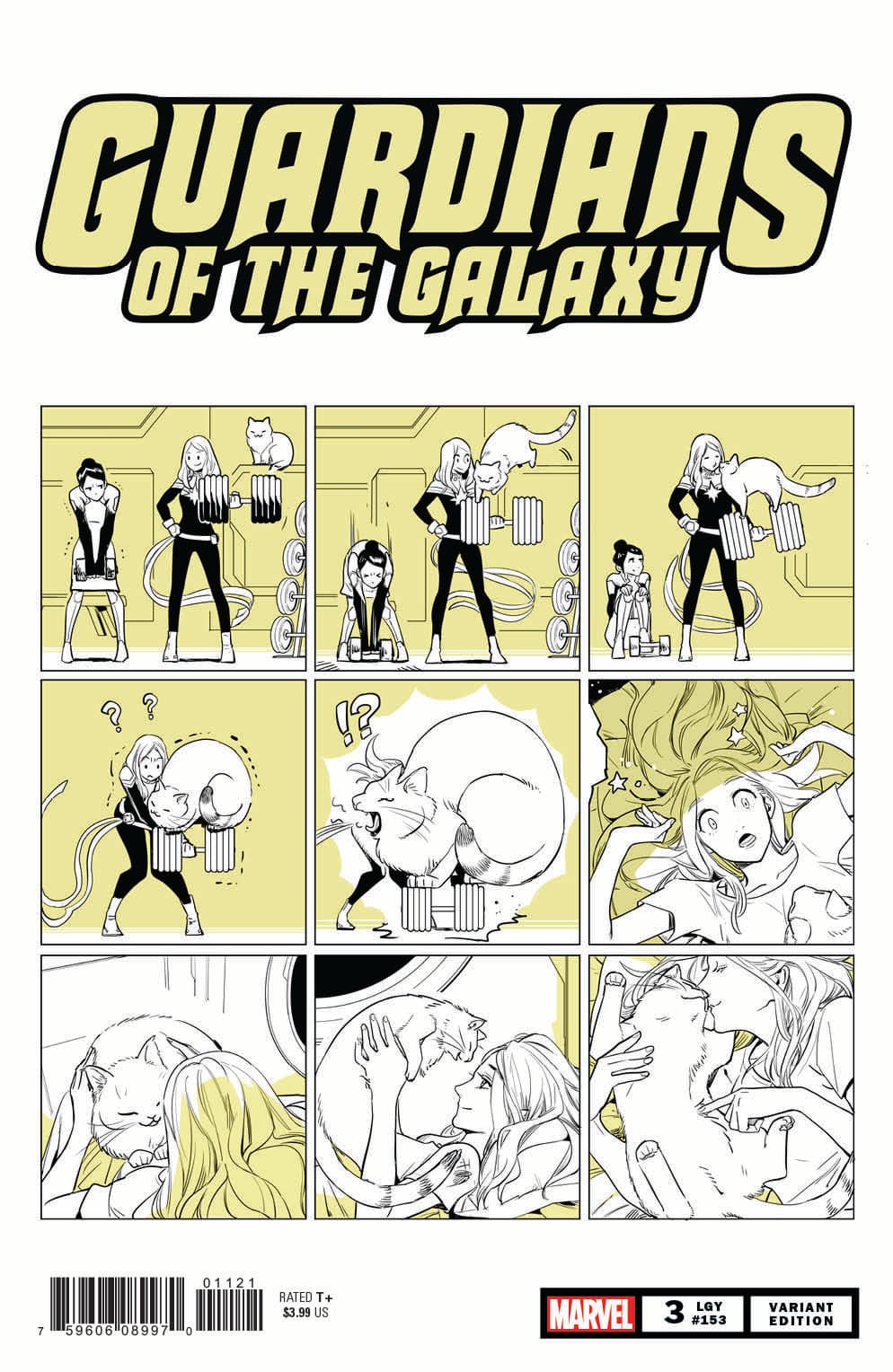 Guardians of the Galaxy Marvel Meow Variant