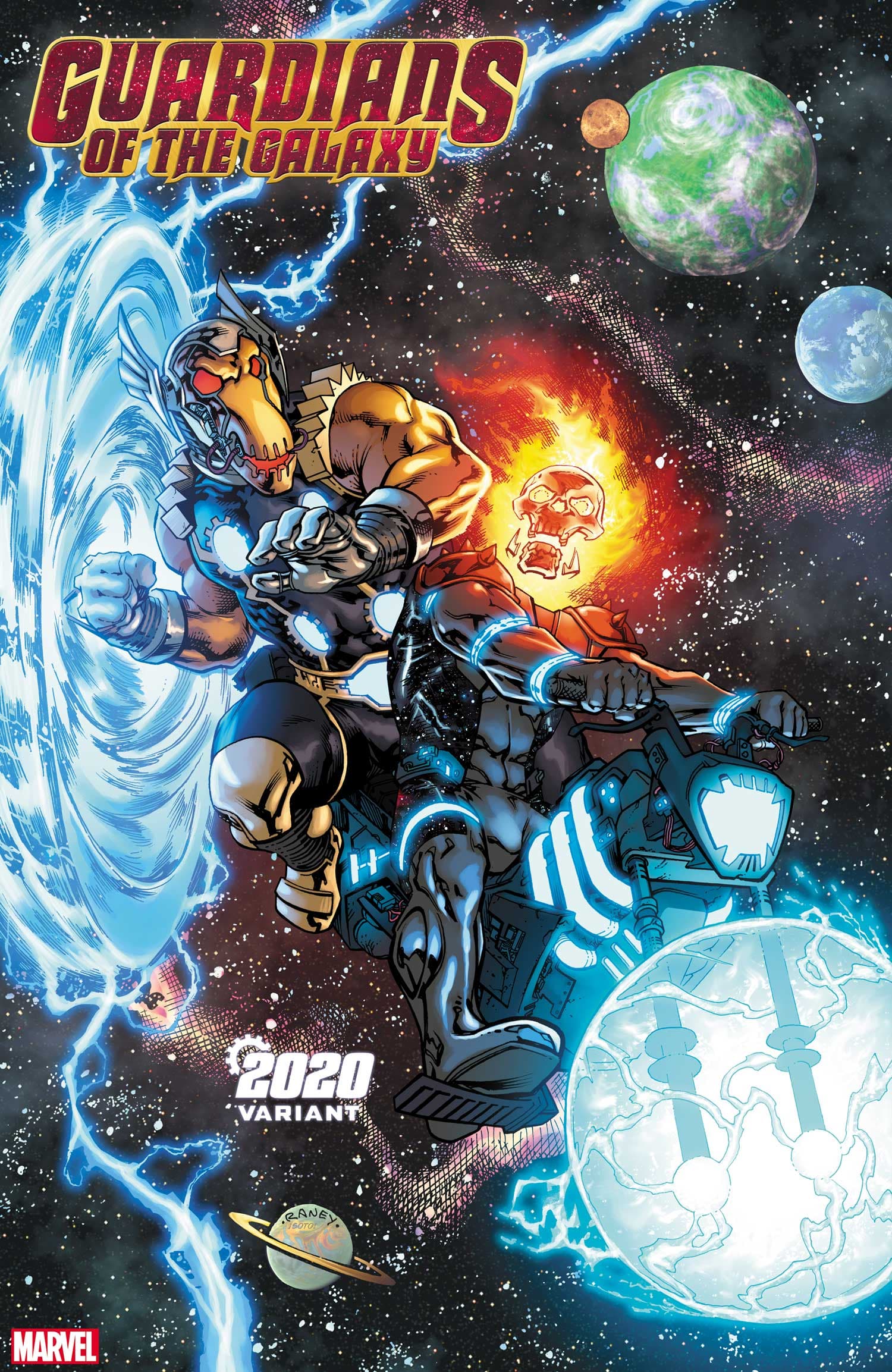 GUARDIANS OF THE GALAXY #12 2020 VARIANT by TOM RANEY with colors by CHRIS SOTOMAYOR