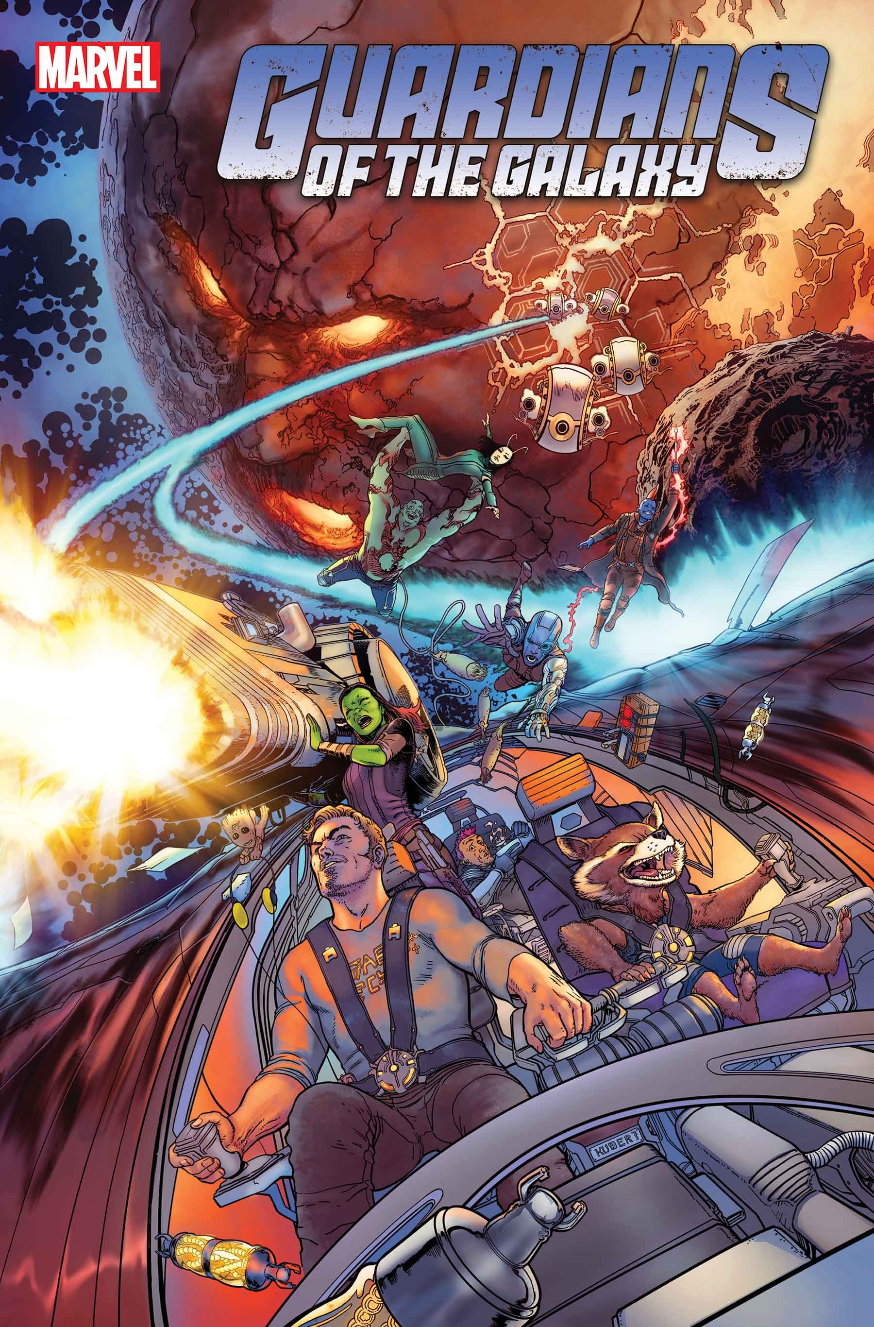 GUARDIANS OF THE GALAXY #1 Infinity Saga Phase 3 Variant Cover by Aaron Kuder 