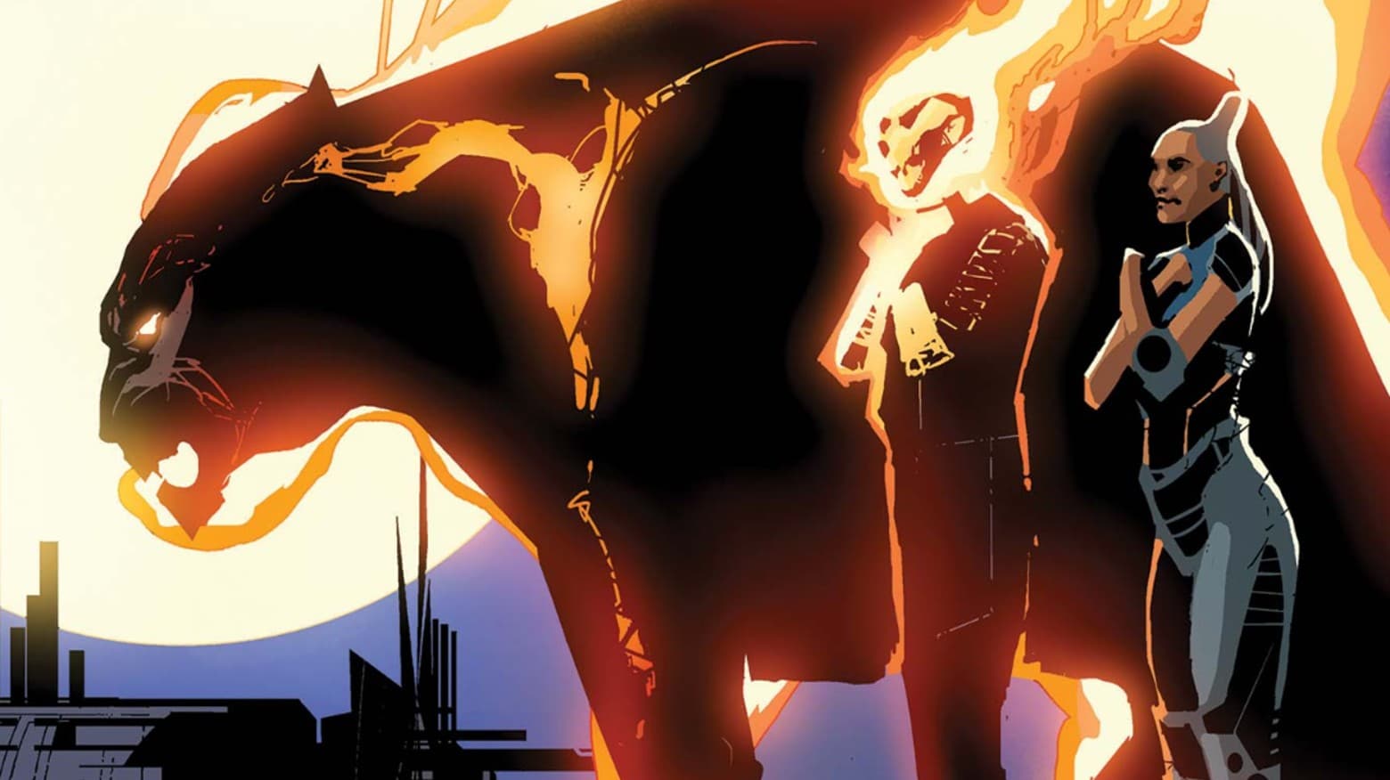 INFINITY WARS: GHOST PANTHER #2 interior artwork by Jefte Palo