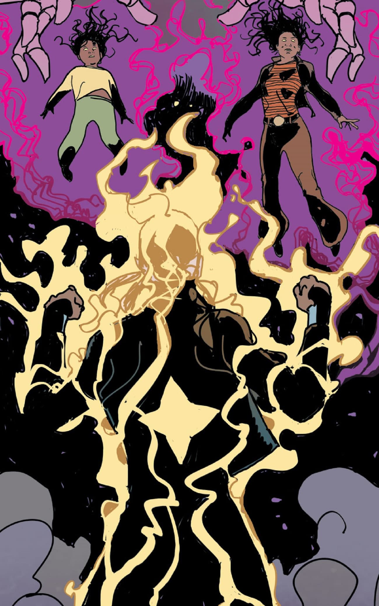 Doctor Doom threatens the Ghost Riders.