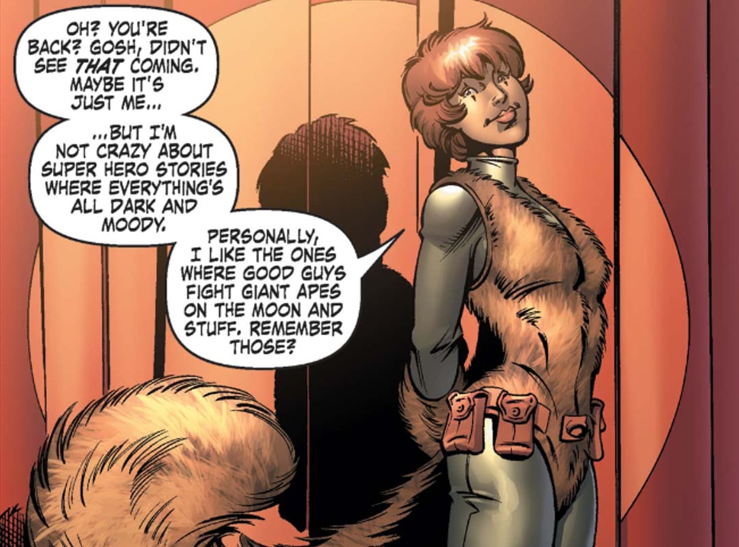 G.L.A. (2005) #2 panel by Dan Slott and Paul Pelletier