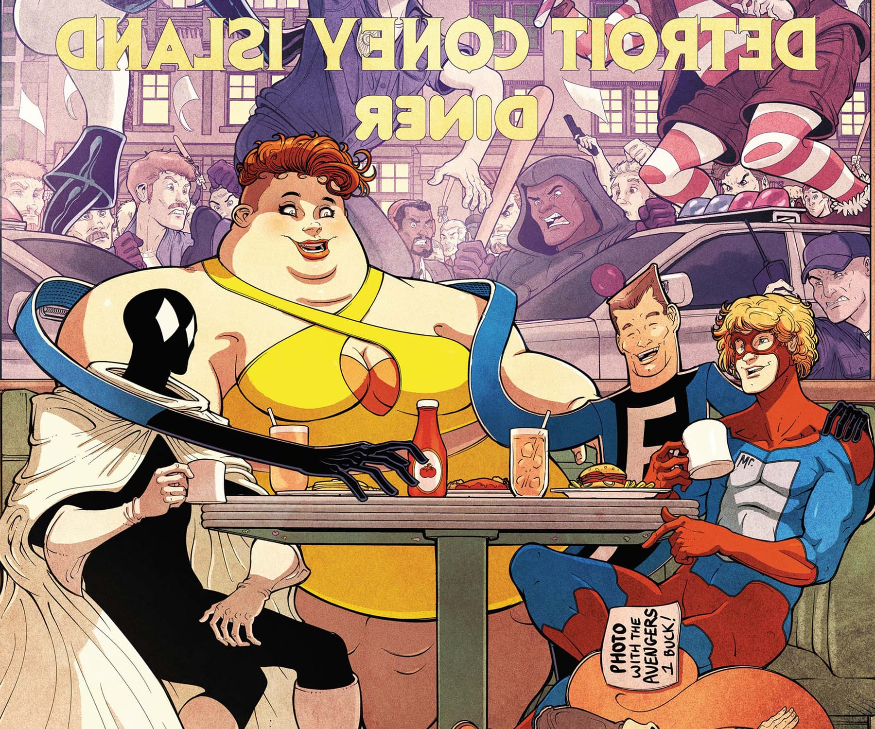 GREAT LAKES AVENGERS (2016) #1 Cover by Will Robson