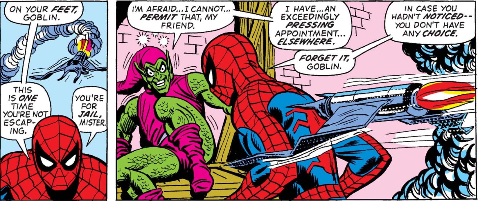 Green Goblin dies