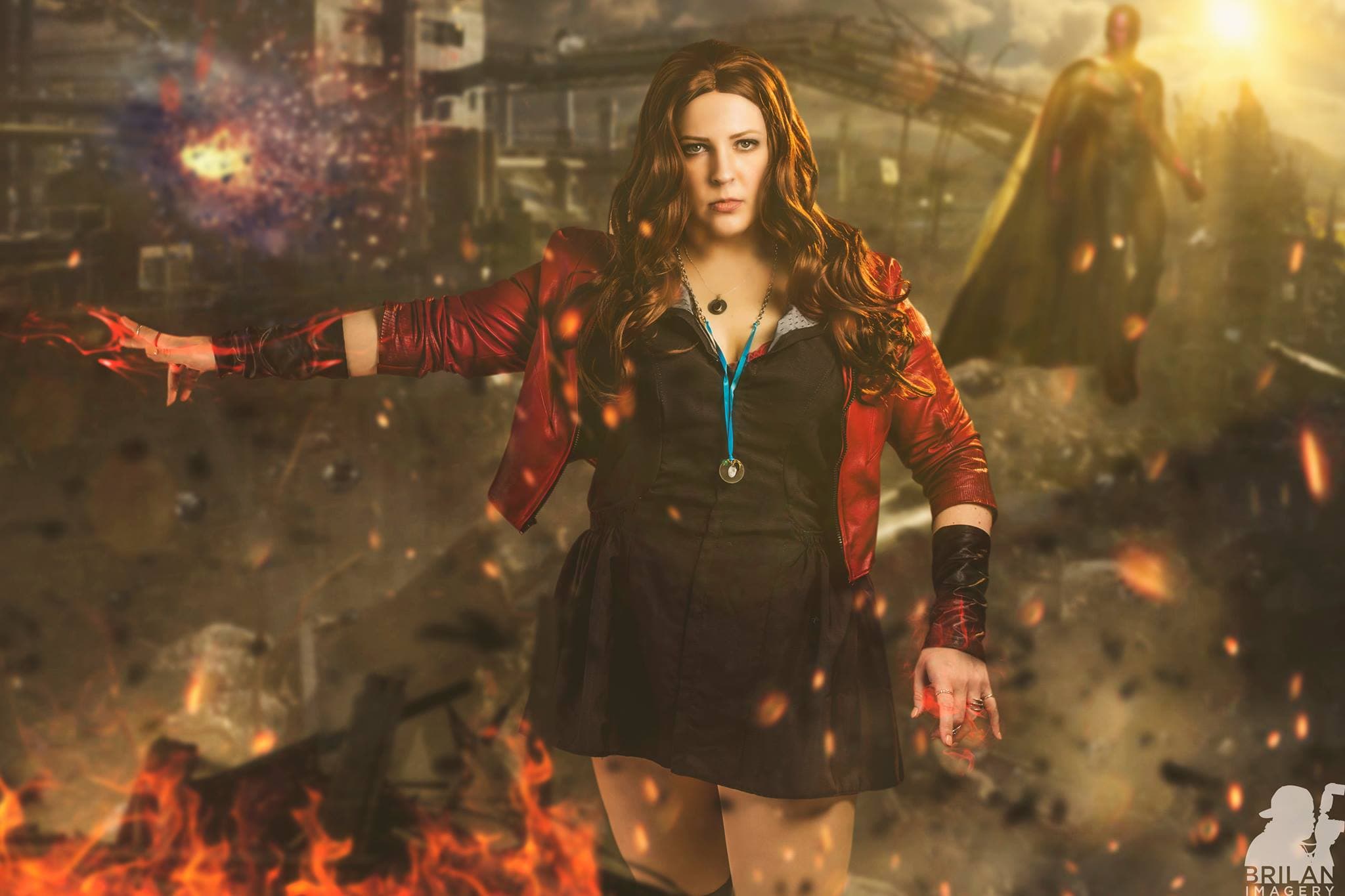 Goblin City Cosplay as Scarlet Witch