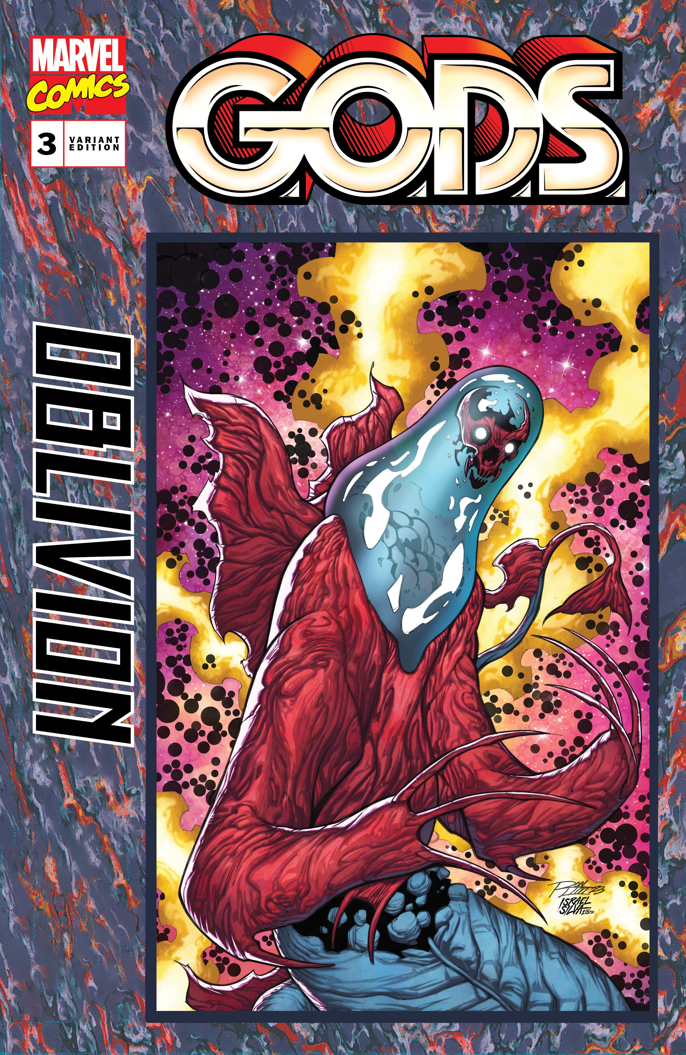 G.O.D.S. #3 Cosmic Homage Variant Cover by Ron Lim