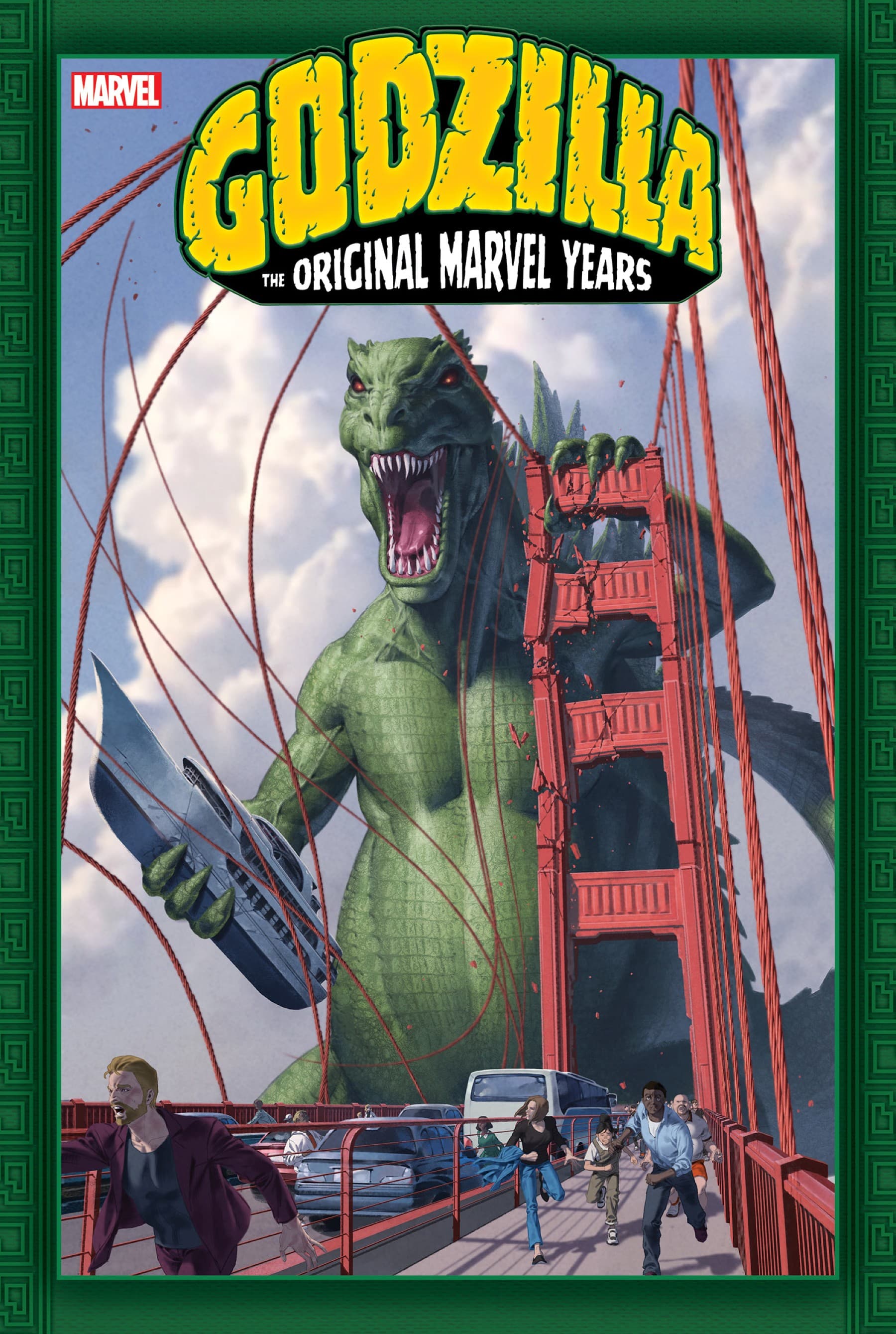GODZILLA: THE ORIGINAL MARVEL YEARS OMNIBUS HC cover by Junggeun Yoon