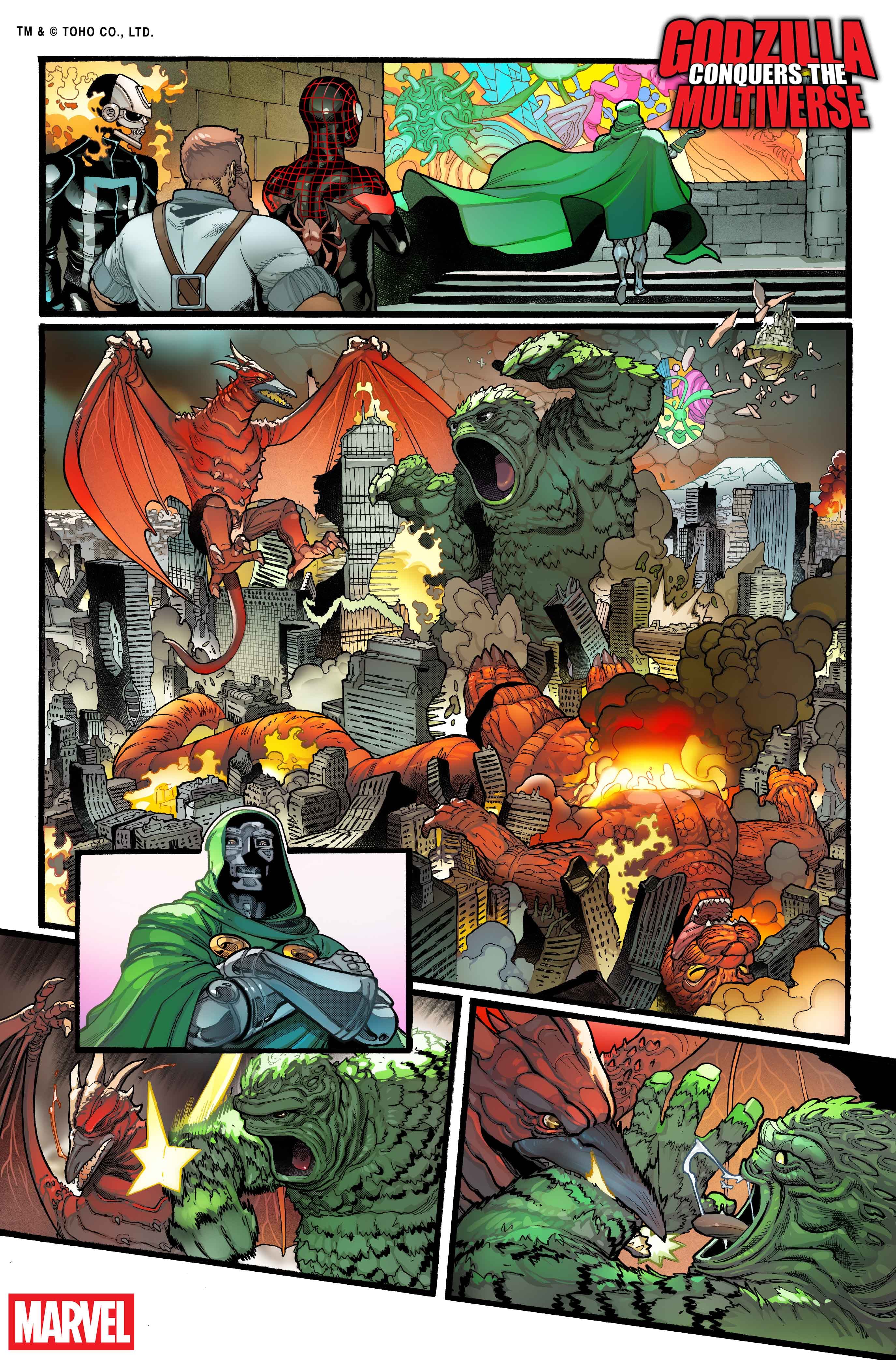 GODZILLA CONQUERS THE MULTIVERSE #1 Preview