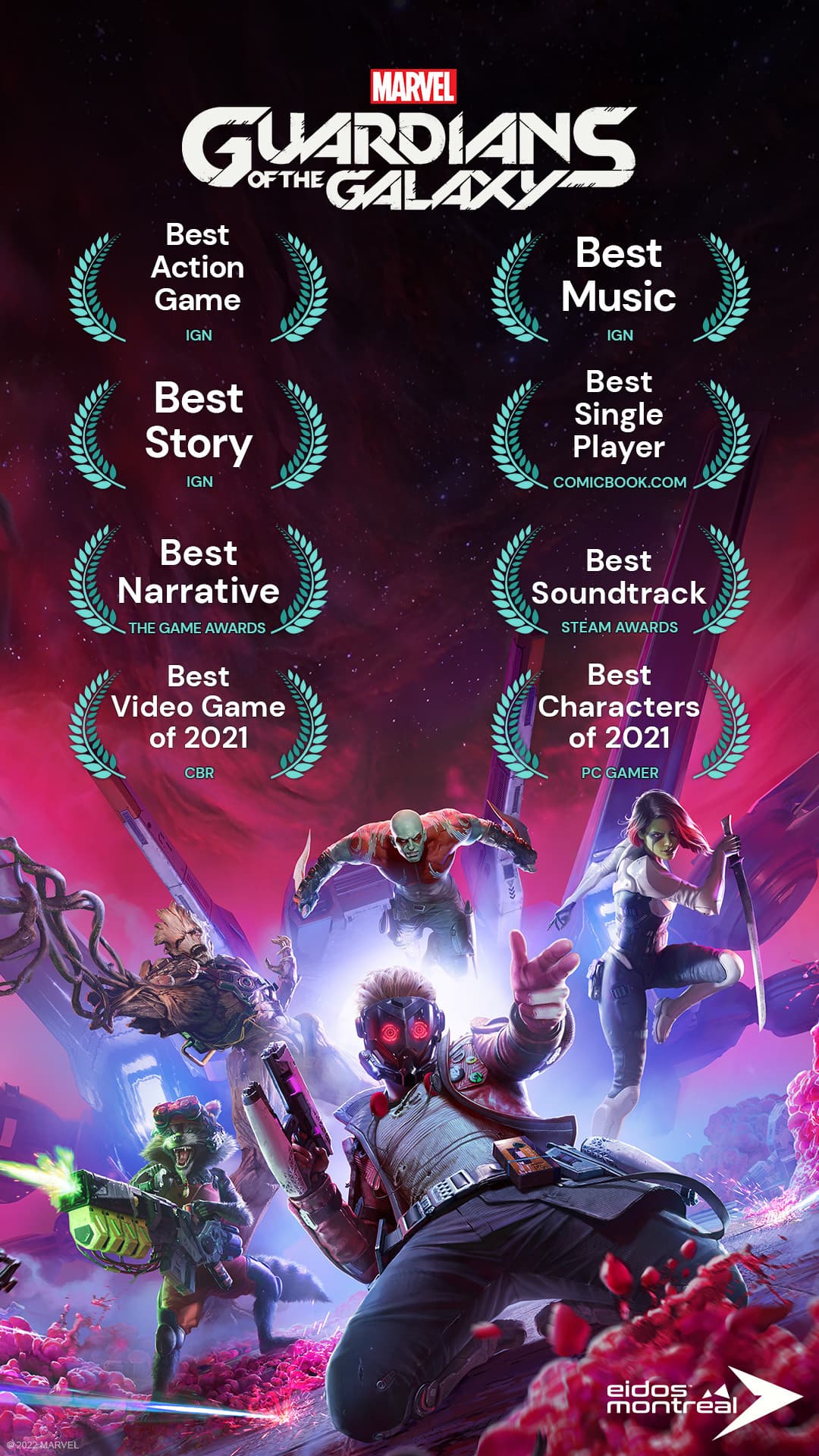 Marvel's Guardians of the Galaxy Awards