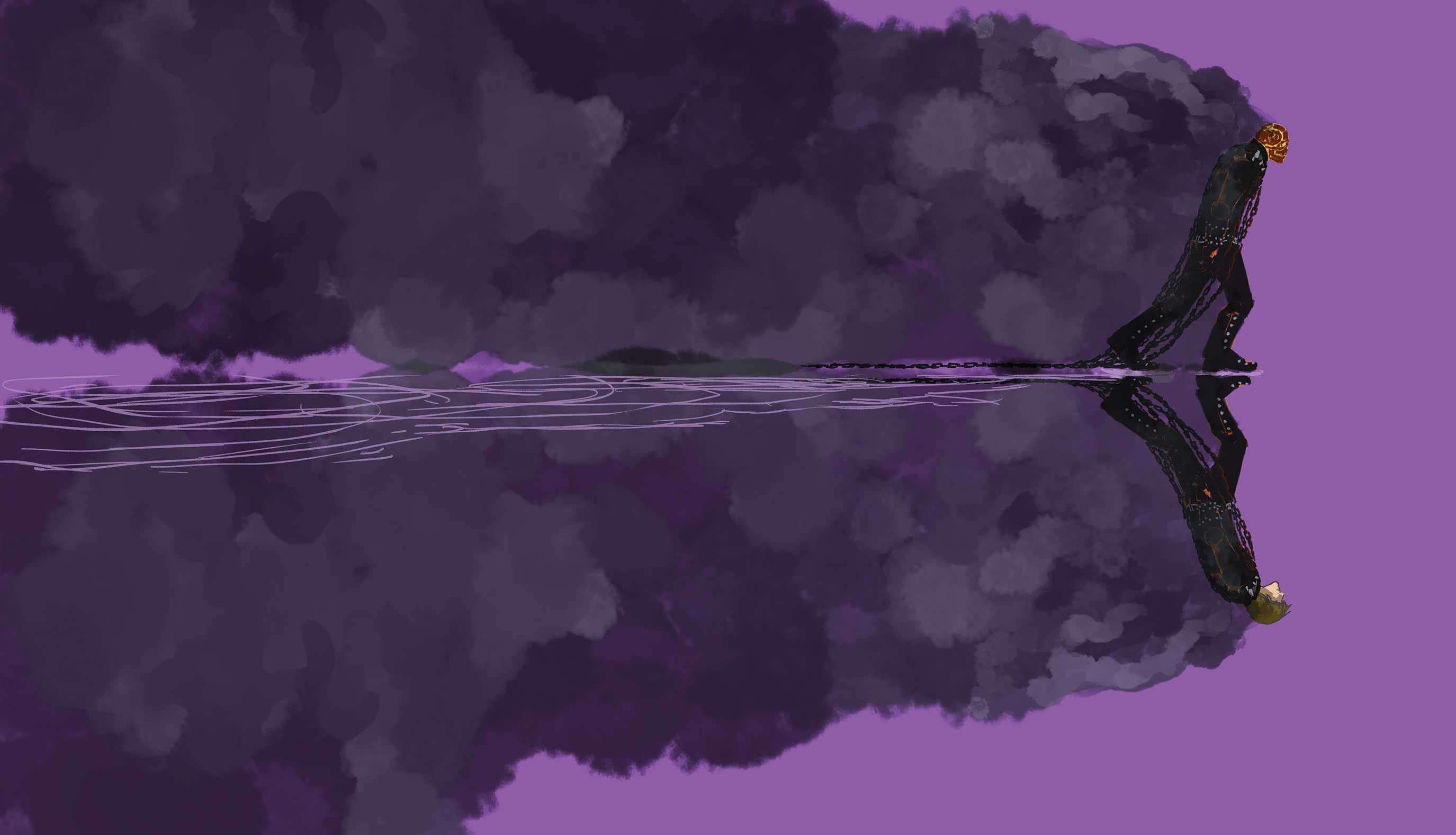 Ghost Rider process art