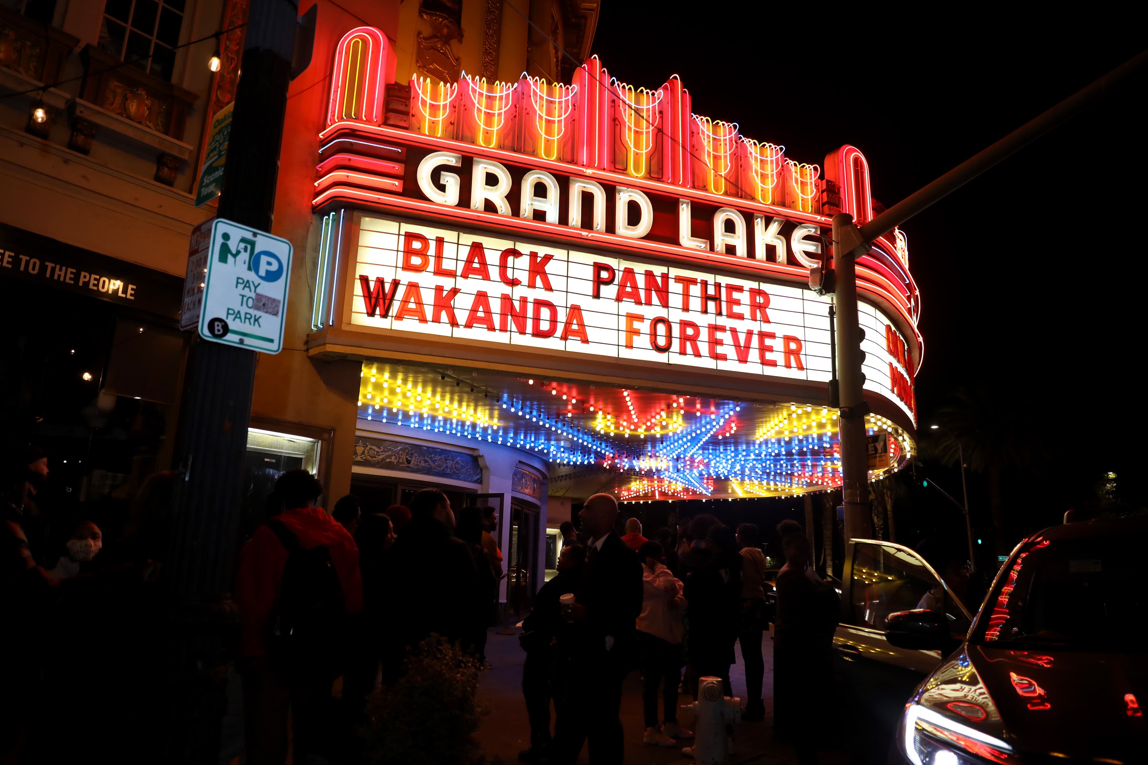 Black Panther: Wakanda Forever screening