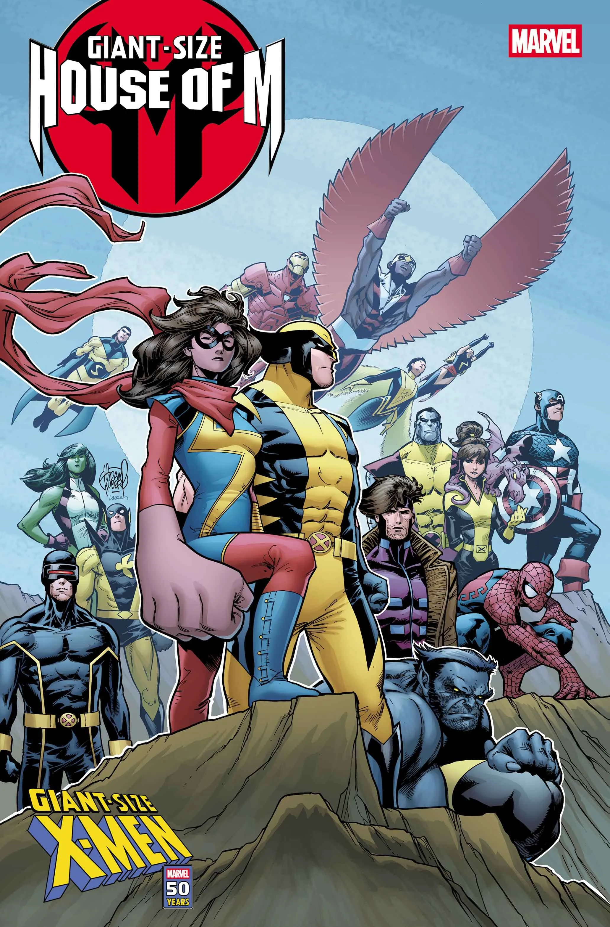 House of M ハードカバー X-men Avengers アメコミ The House of M is Restored as the Giant-Size X-Men Anniversary