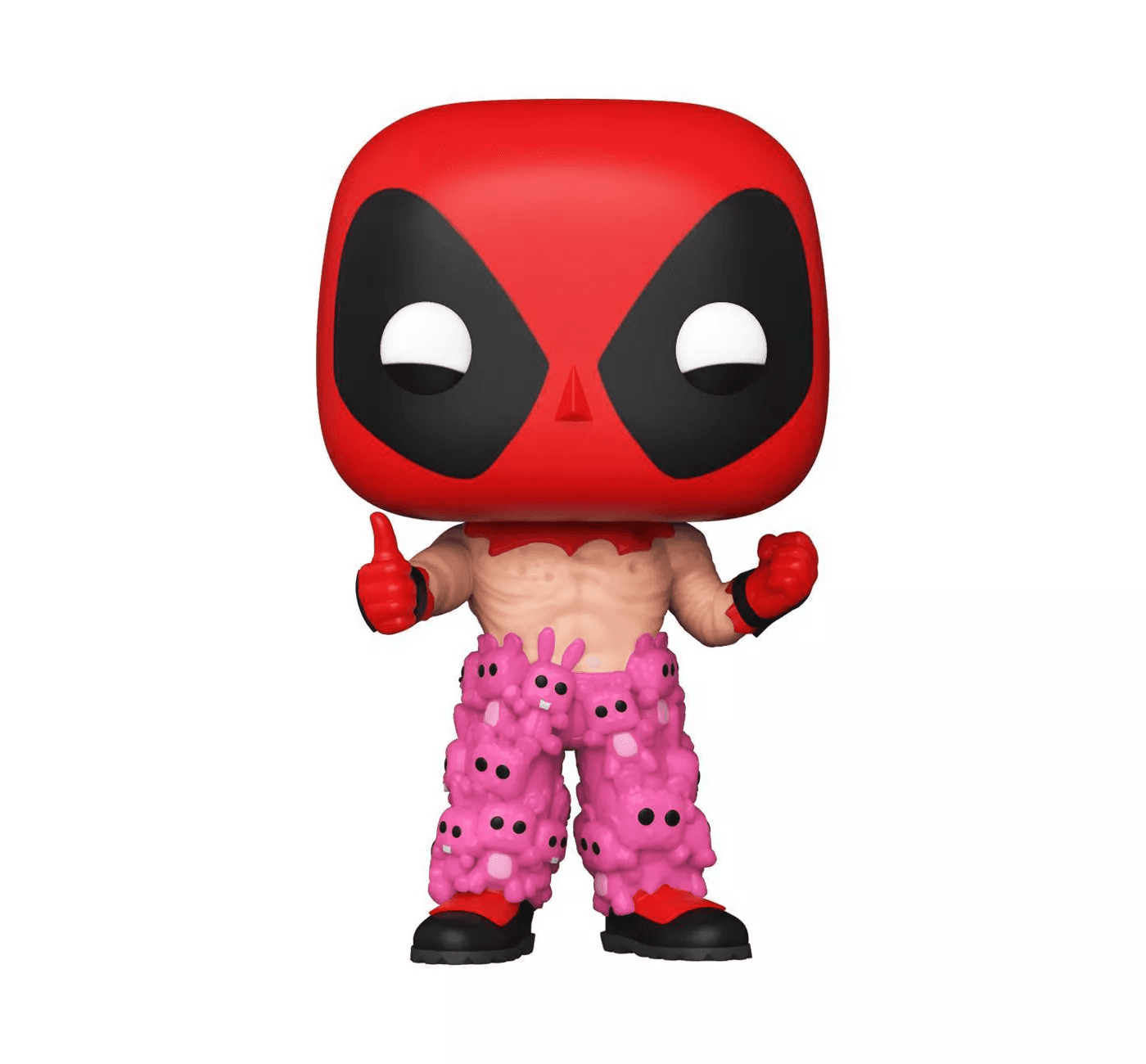 <a href=https://www.target.com/p/funko-pop-deadpool-deadpool-with-teddy-bear-pants-eccc-2021-shared-exclusive/-/A-81258160>Deadpool with Teddy Bear Pants</a> / Target