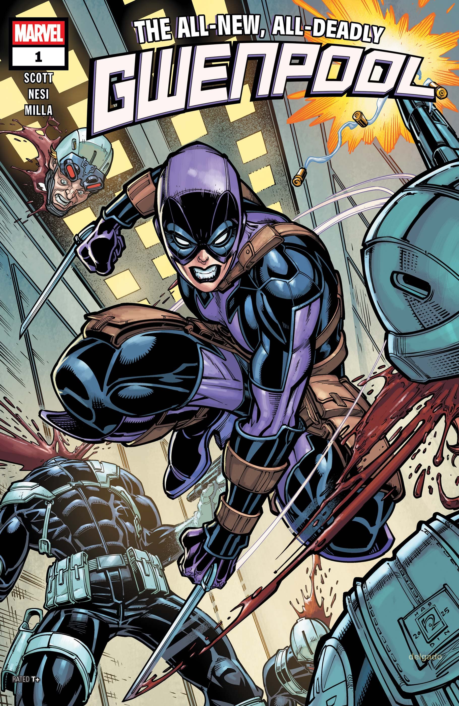 GWENPOOL (2025) #1 cover by Chad Hardin