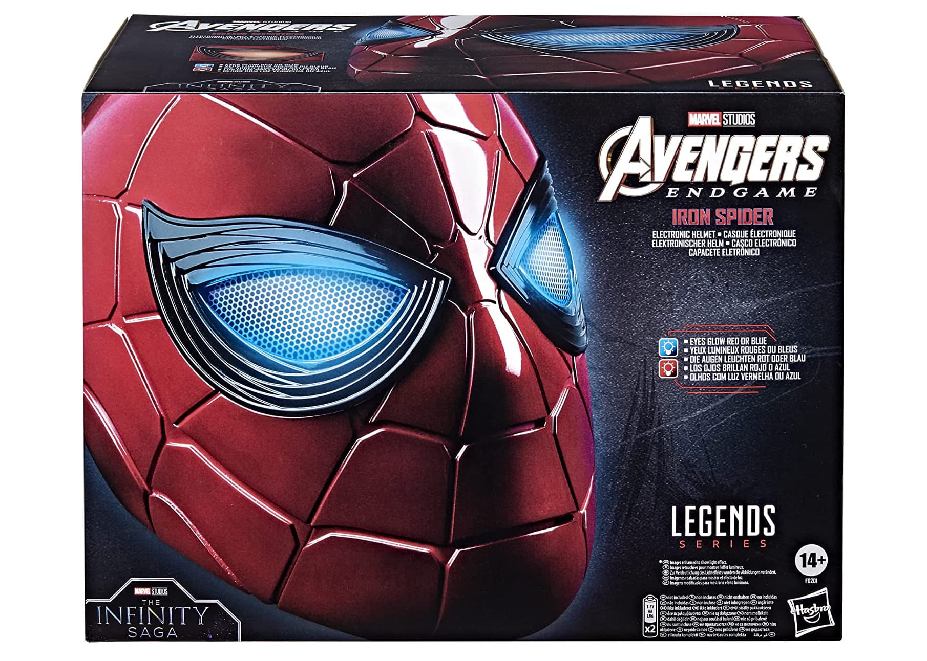 Hasbro Marvel Legends Spider-Man Iron Spider Electronics Helmet