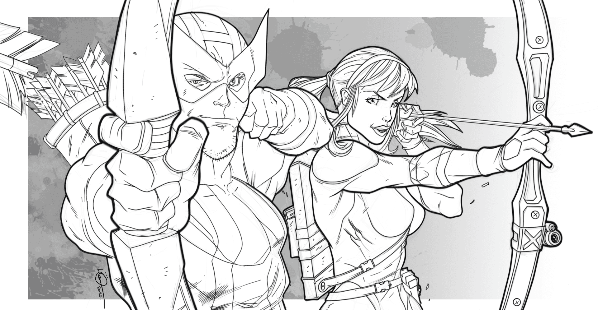 Hawkeyes by Logan Lubera