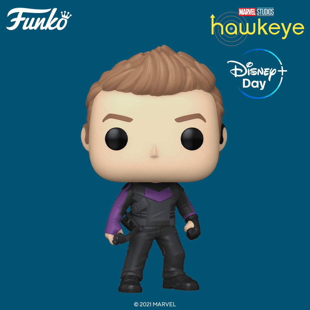 Hawkeye Funko Pop / shop it <a  href=https://www.amazon.com/dp/B097YNPCZD>here</a>