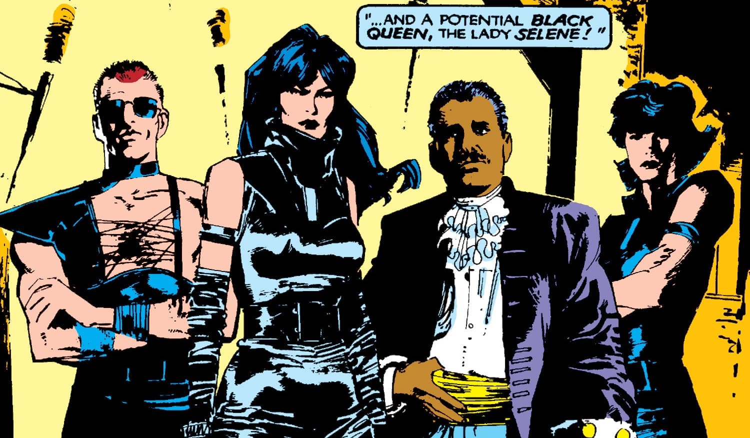 NEW MUTANTS (1983) #23 artwork by Bill Sienkiewicz and Glynis Oliver