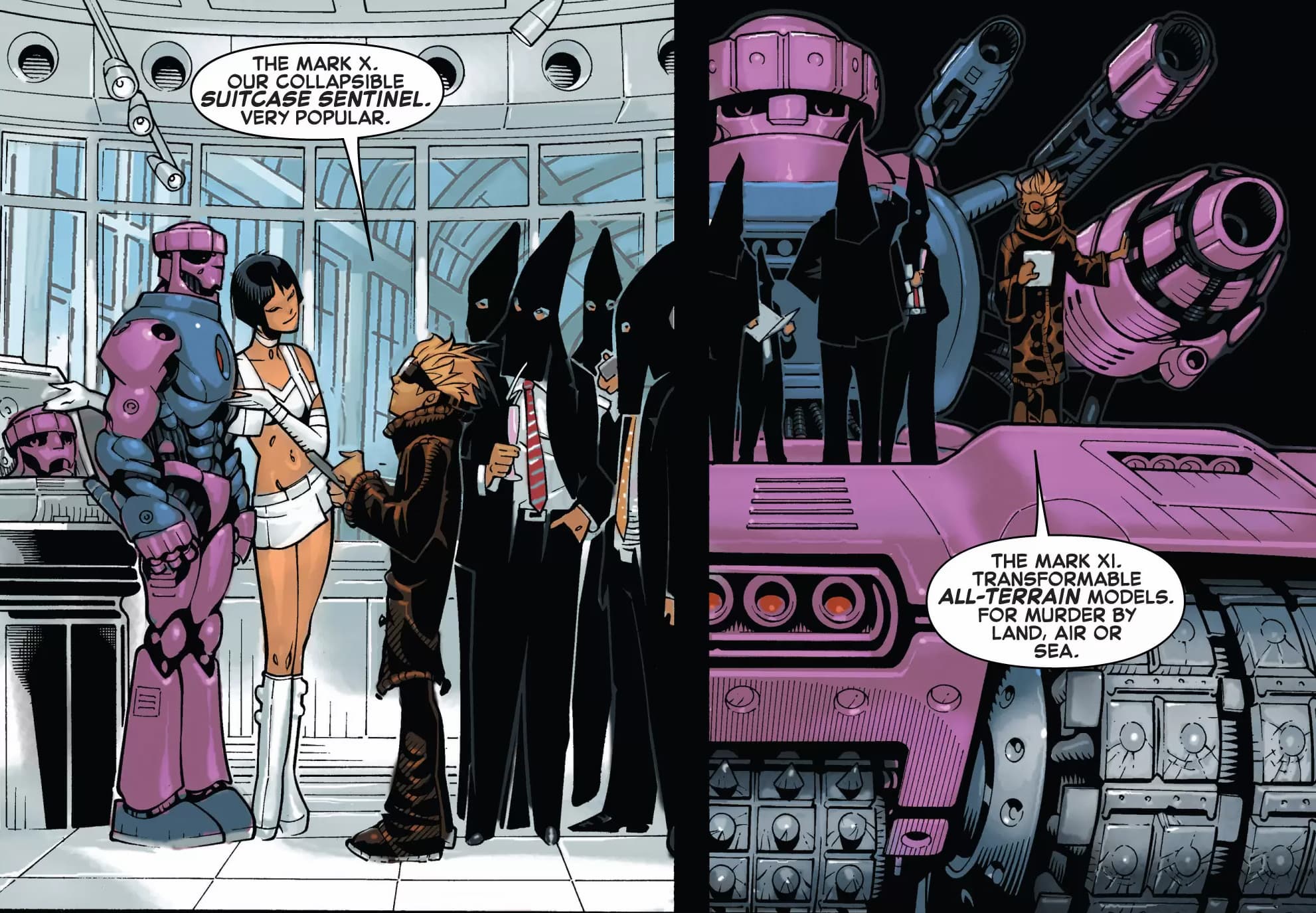 WOLVERINE AND THE X-MEN (2011) #16 artwork by Chris Bachalo, Tim Townsend, Jaime Mendoza, and Al Vey
