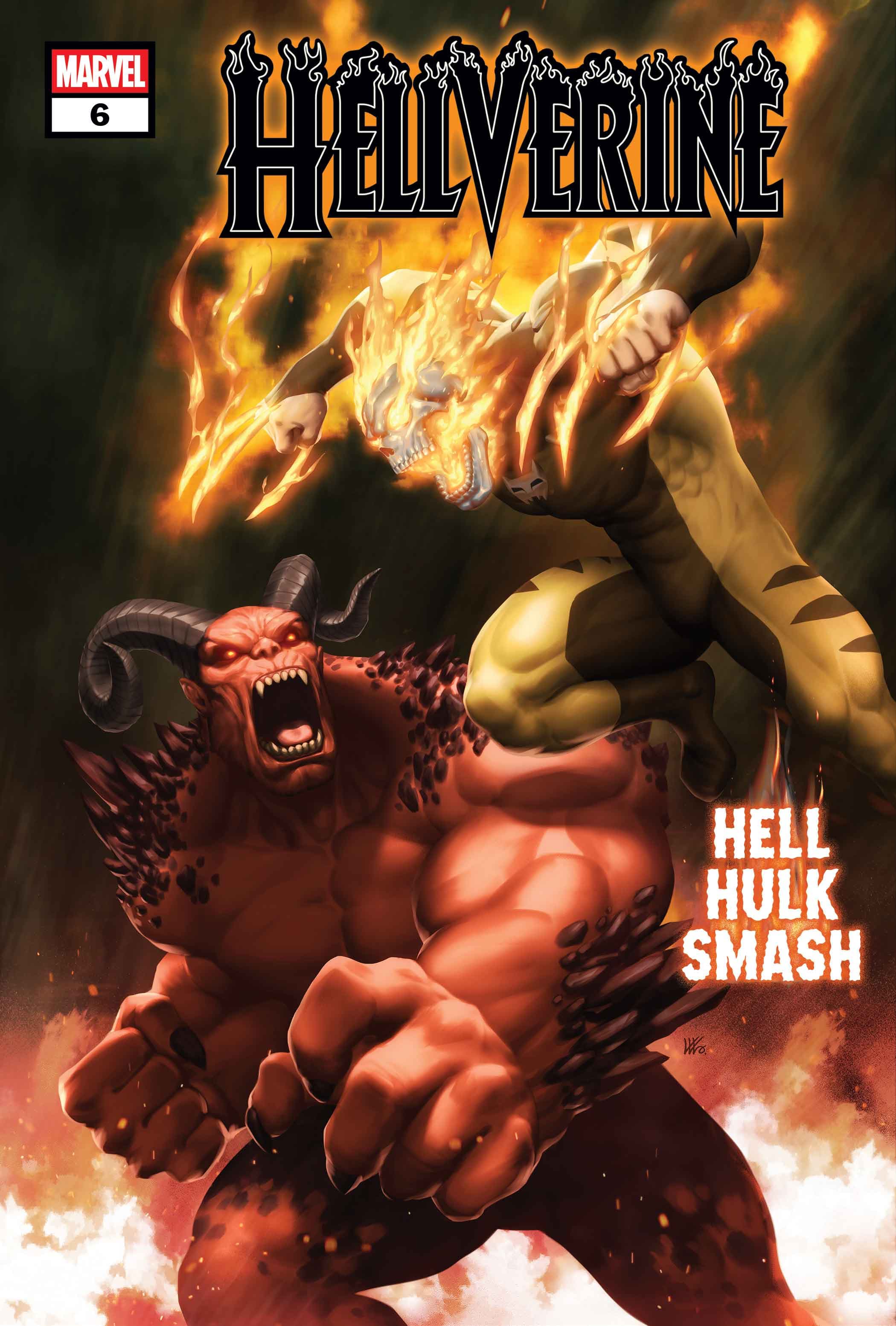 HELLVERINE #6 Cover by KENDRICK “KUNKKA” LIM