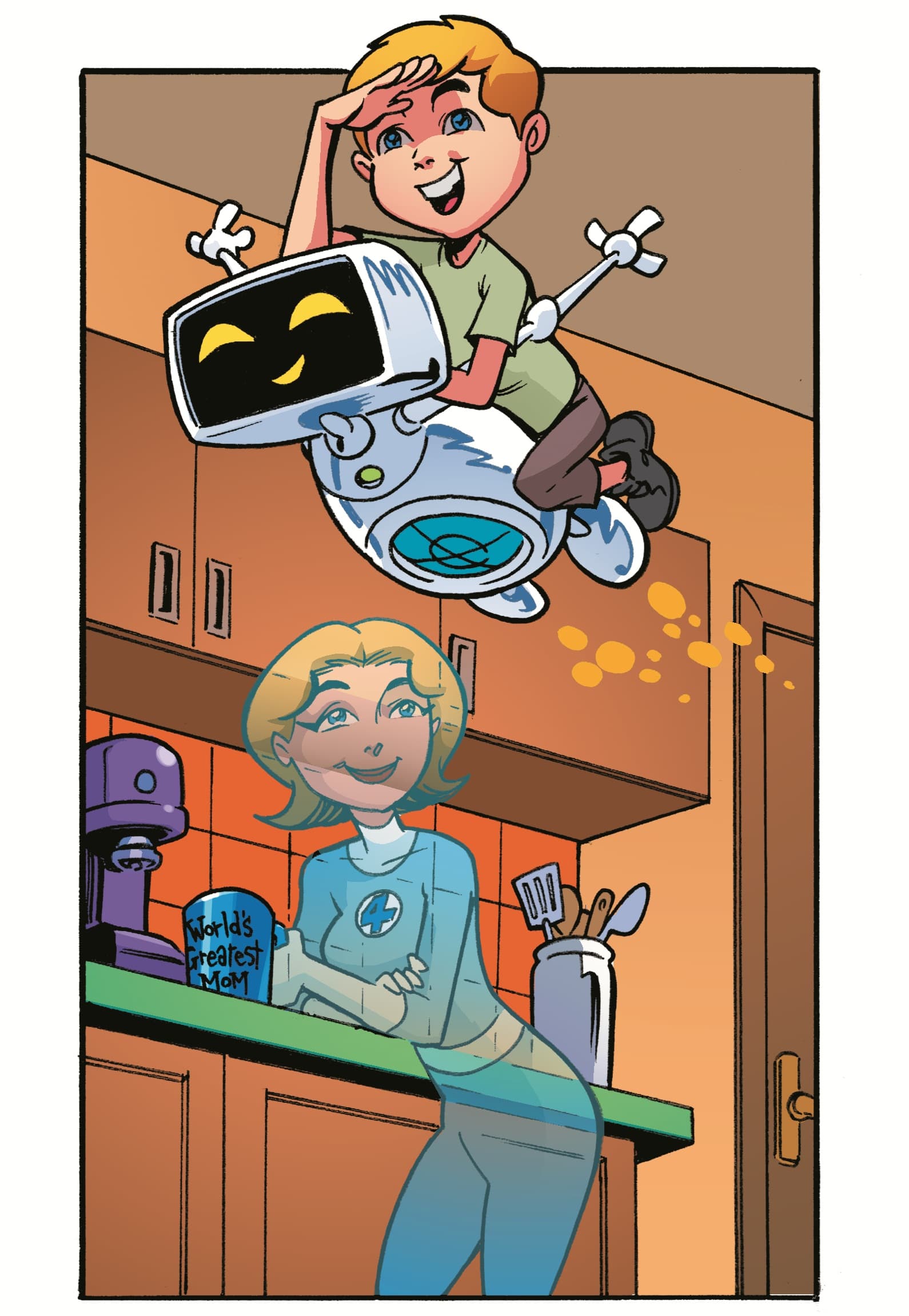 H.E.R.B.I.E. INFINITY COMIC (2025) #1 interior artwork by Nathan Stockman