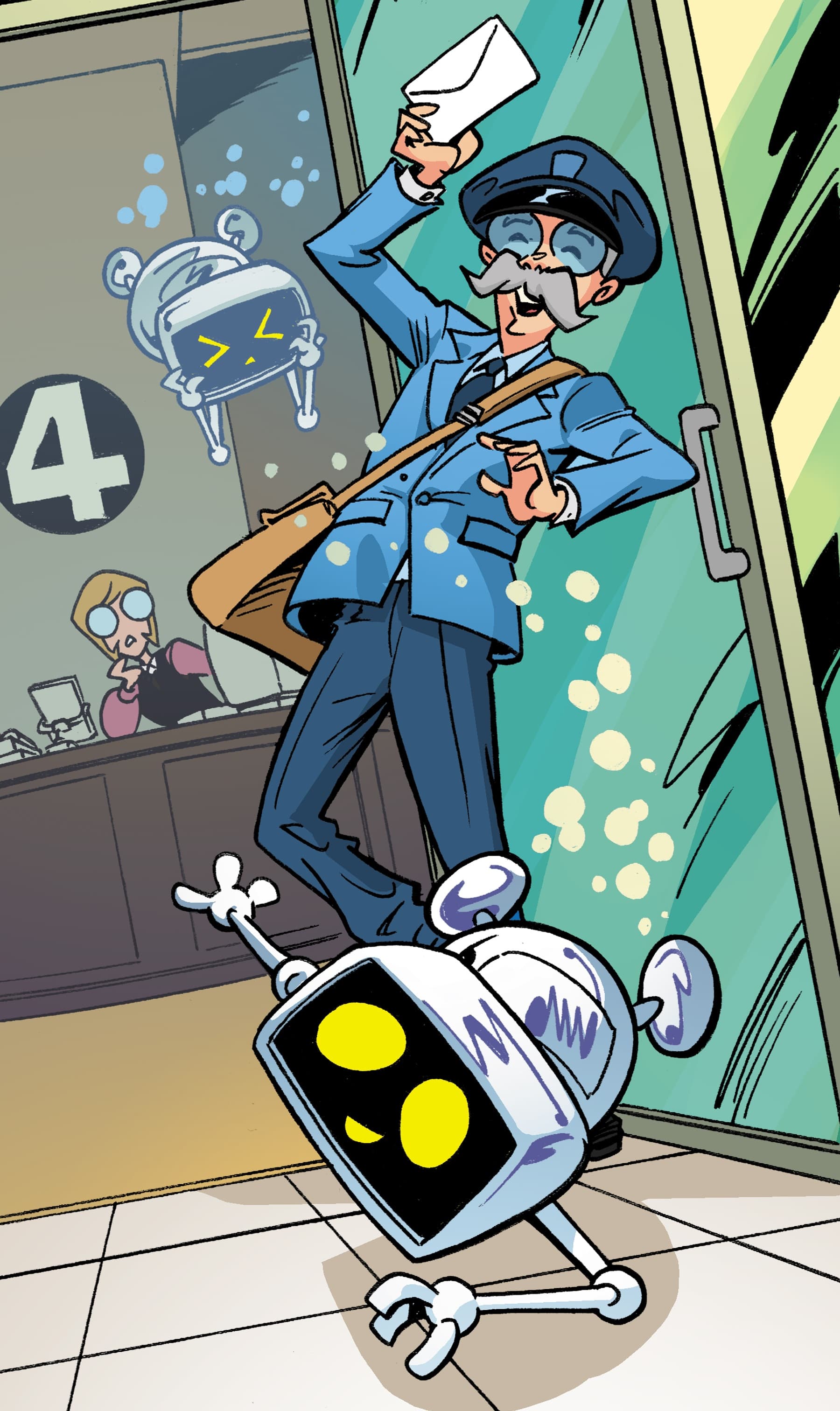 H.E.R.B.I.E. INFINITY COMIC (2025) #1 interior artwork by Nathan Stockman