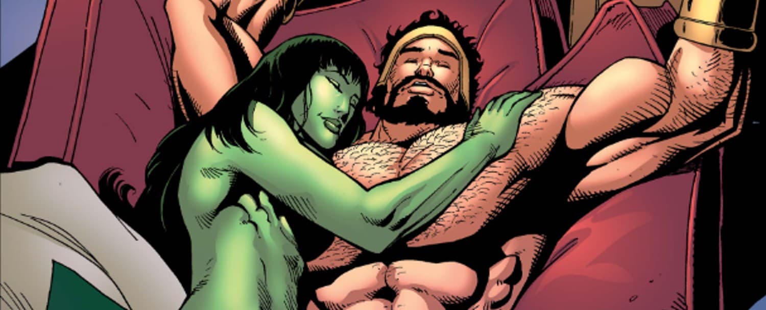 SHE-HULK (2005) #30 panel by Peter David and Val Semeiks