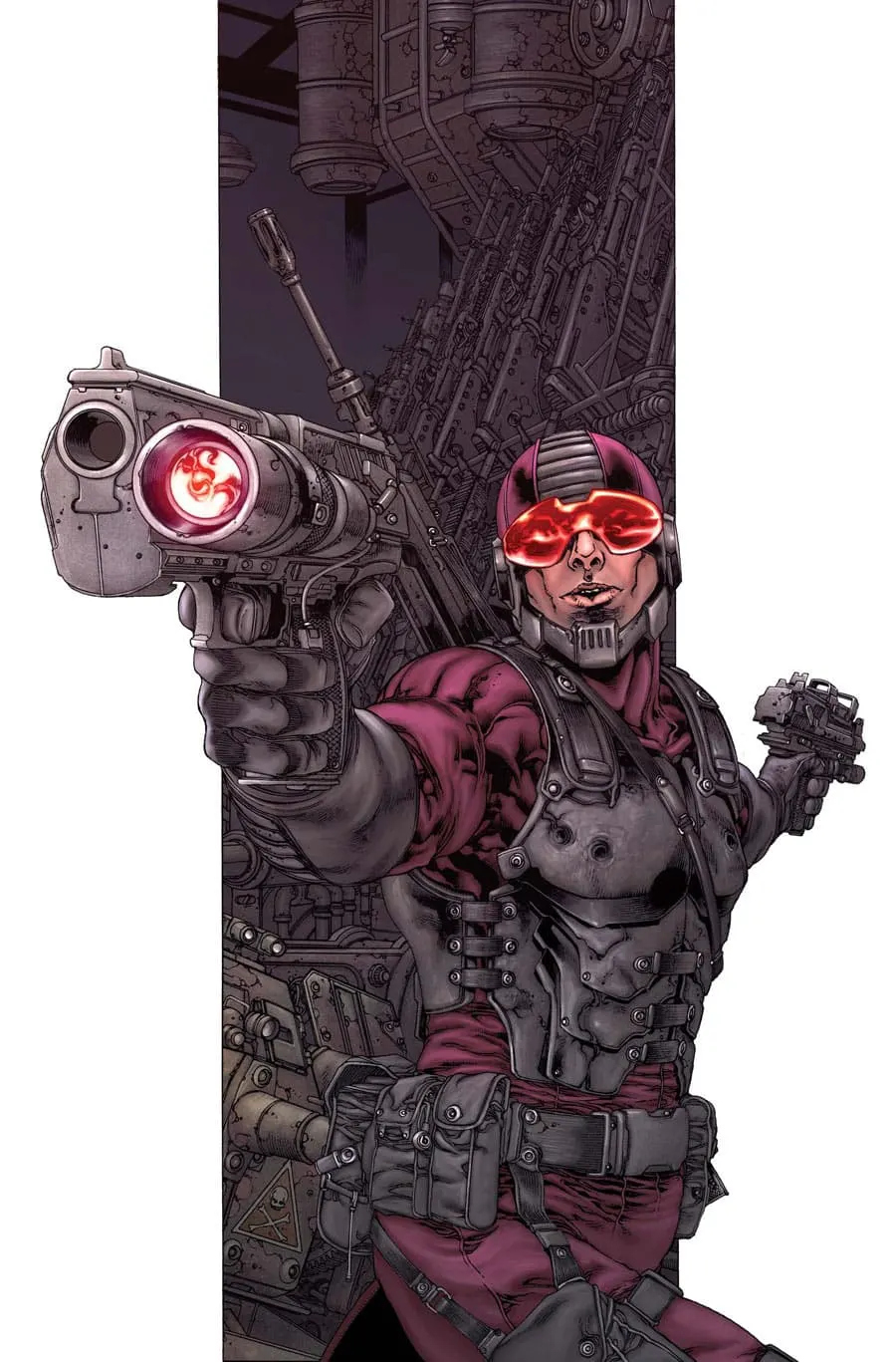 [PALADIN] HEROES FOR HIRE (2010) #3 variant cover by Harvey Tolibao
