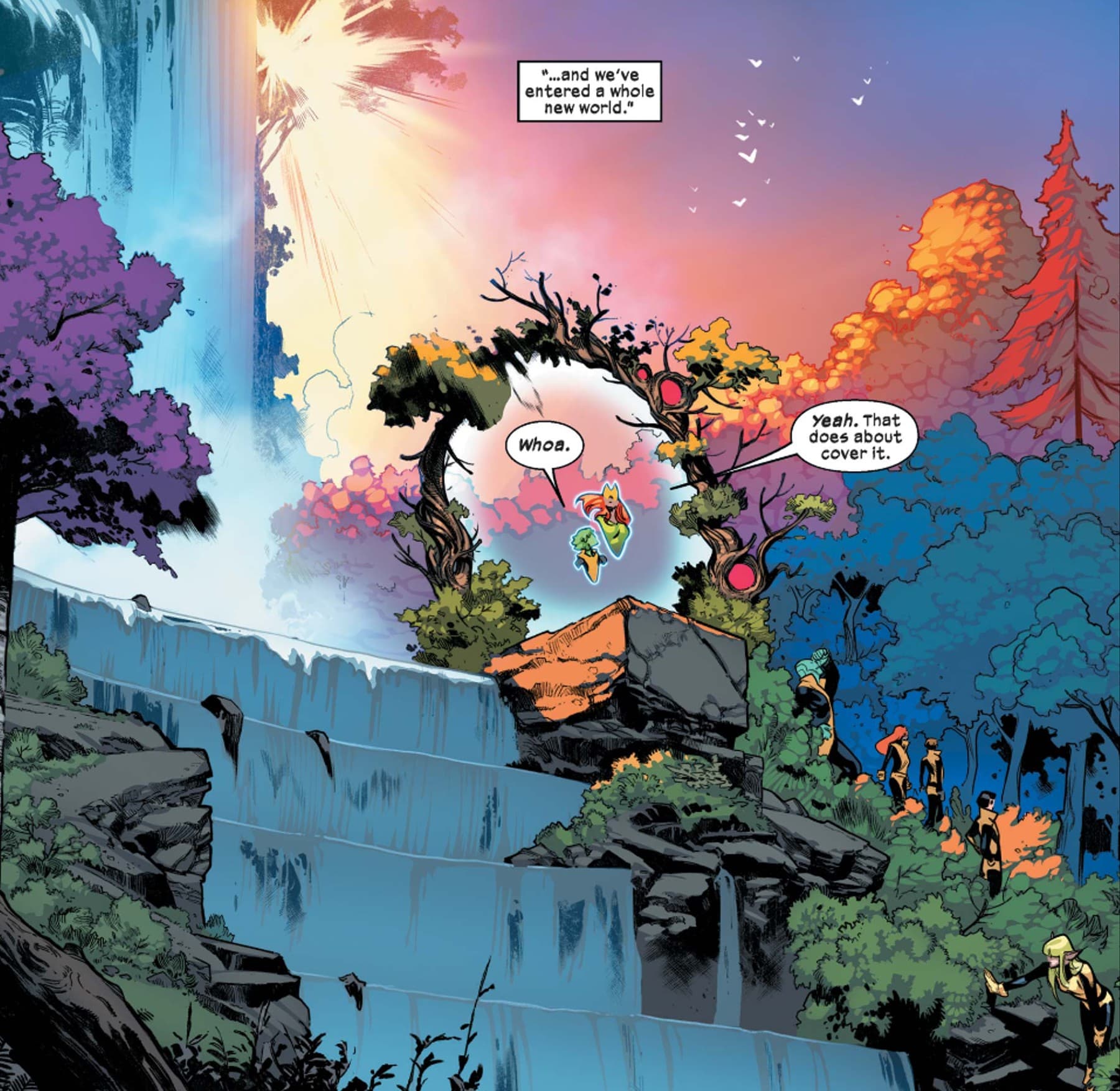 HOUSE OF X (2019) #1 artwork by Pepe Larraz and Marte Gracia