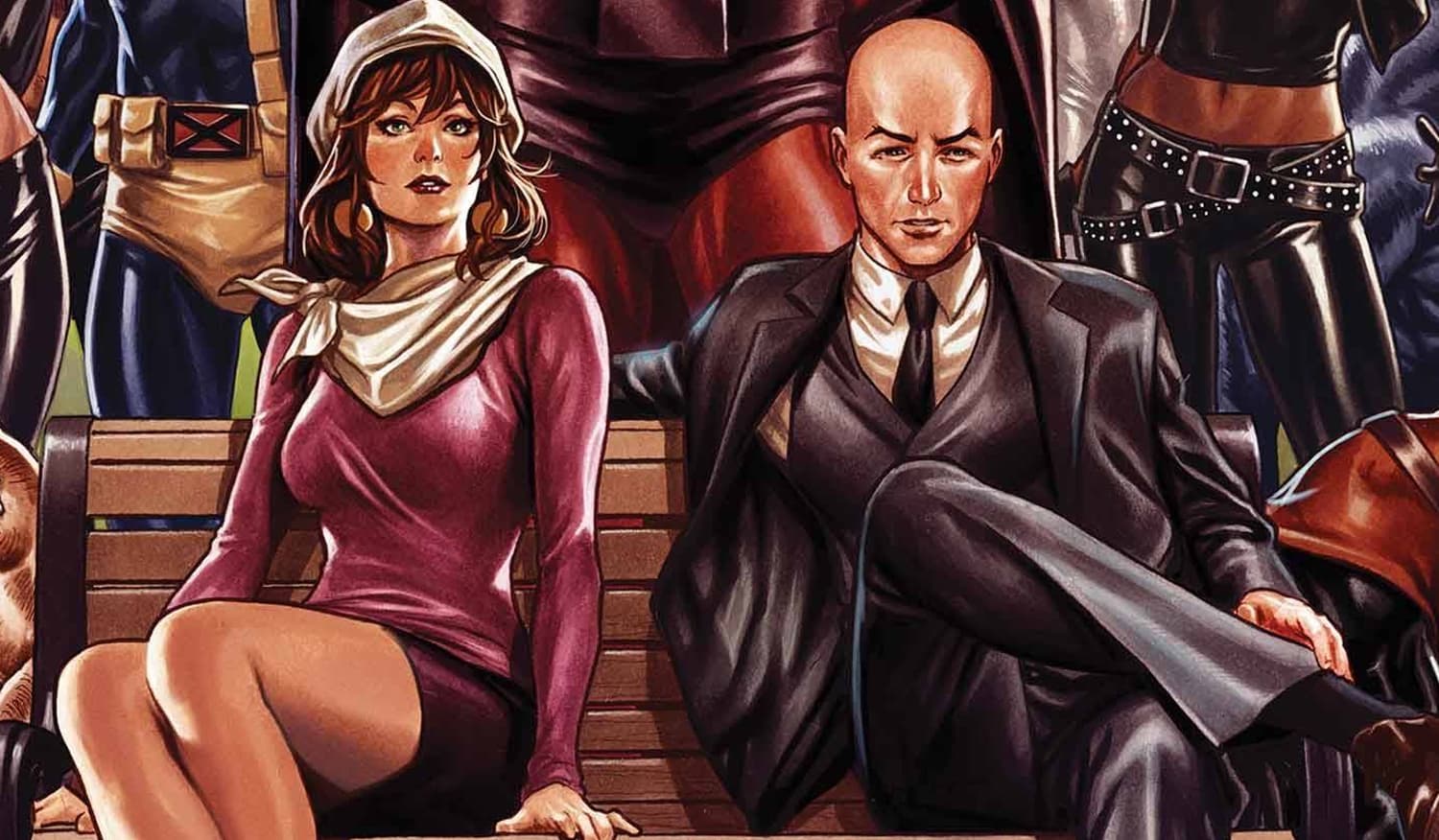 HOUSE OF X (2019) #1 variant cover by Mark Brooks