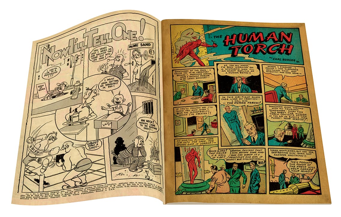 Human Torch Golden Age