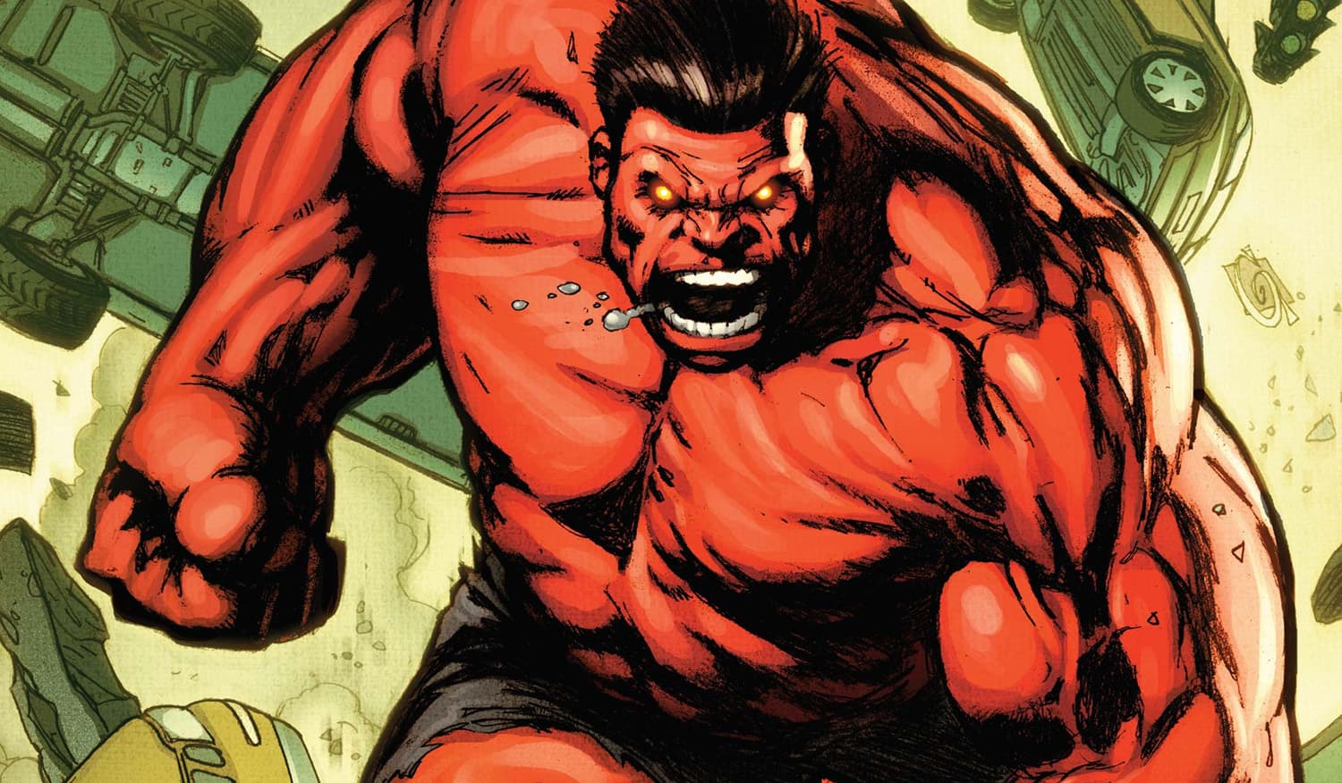 HULK (2008) #30.1 cover by Gabriel Hardman
