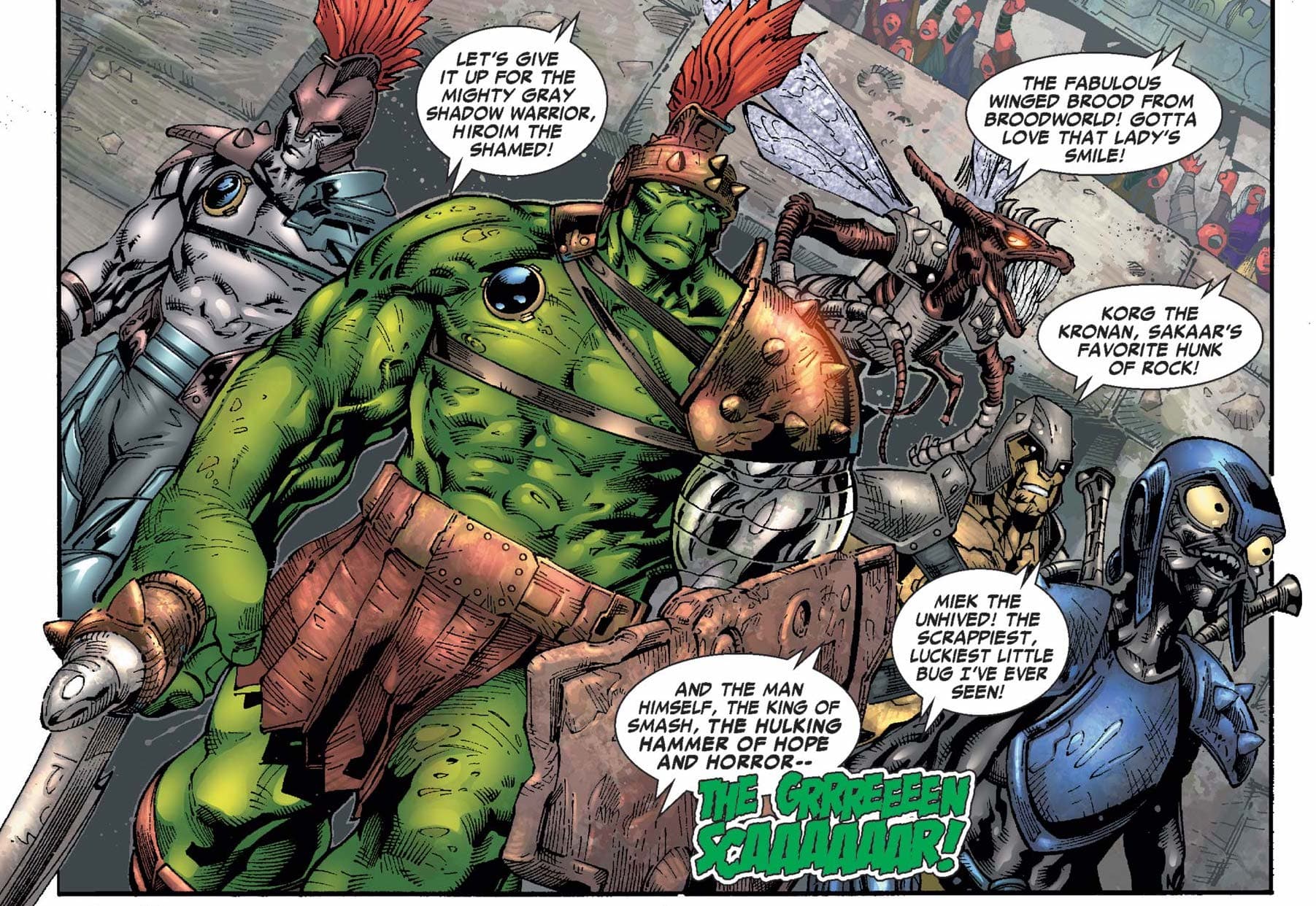 Gladiator “Planet Hulk” get-up - HULK (1999) #95