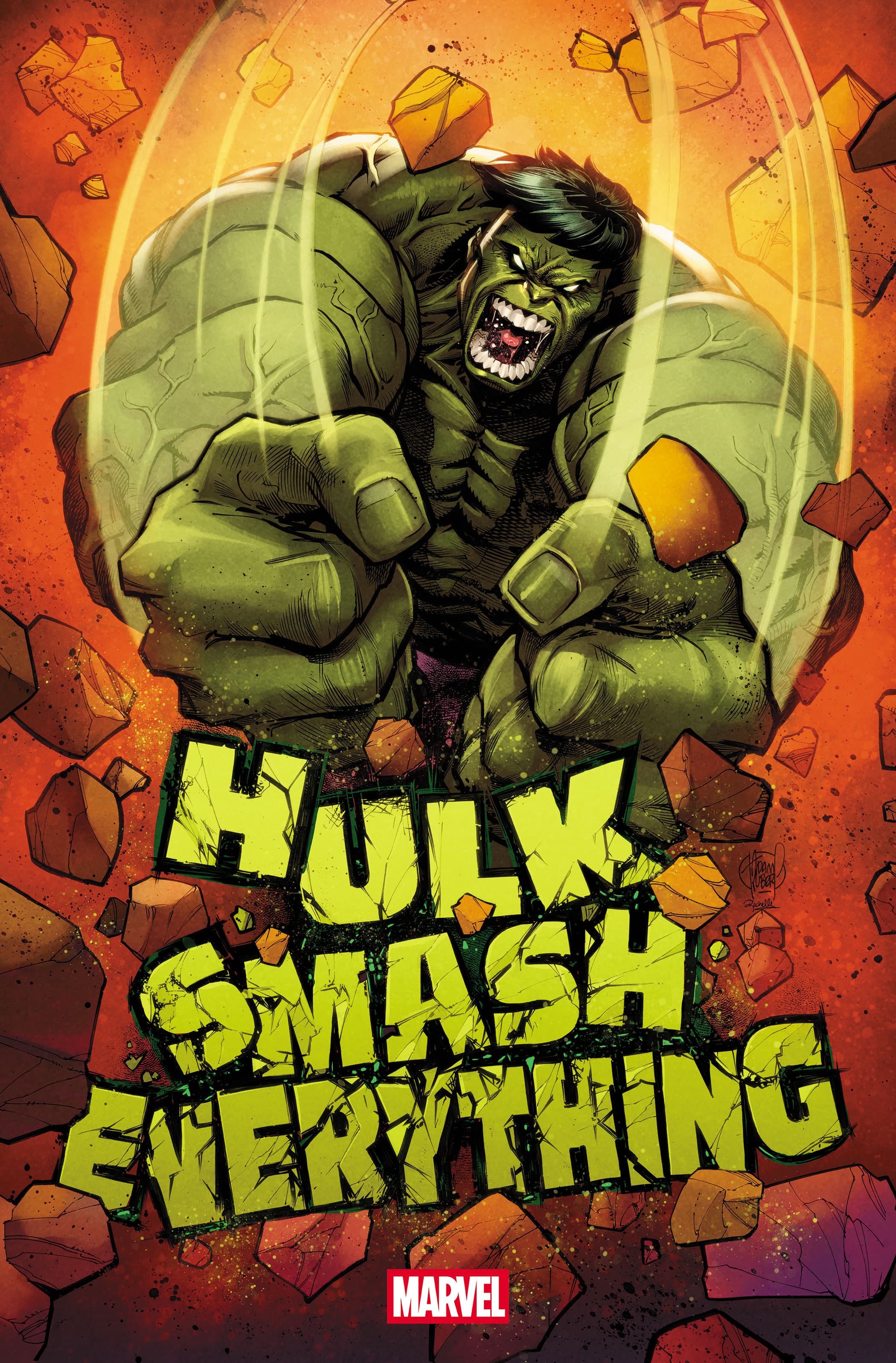 HULK: SMASH EVERYTHING #1 Cover by Adam Kubert