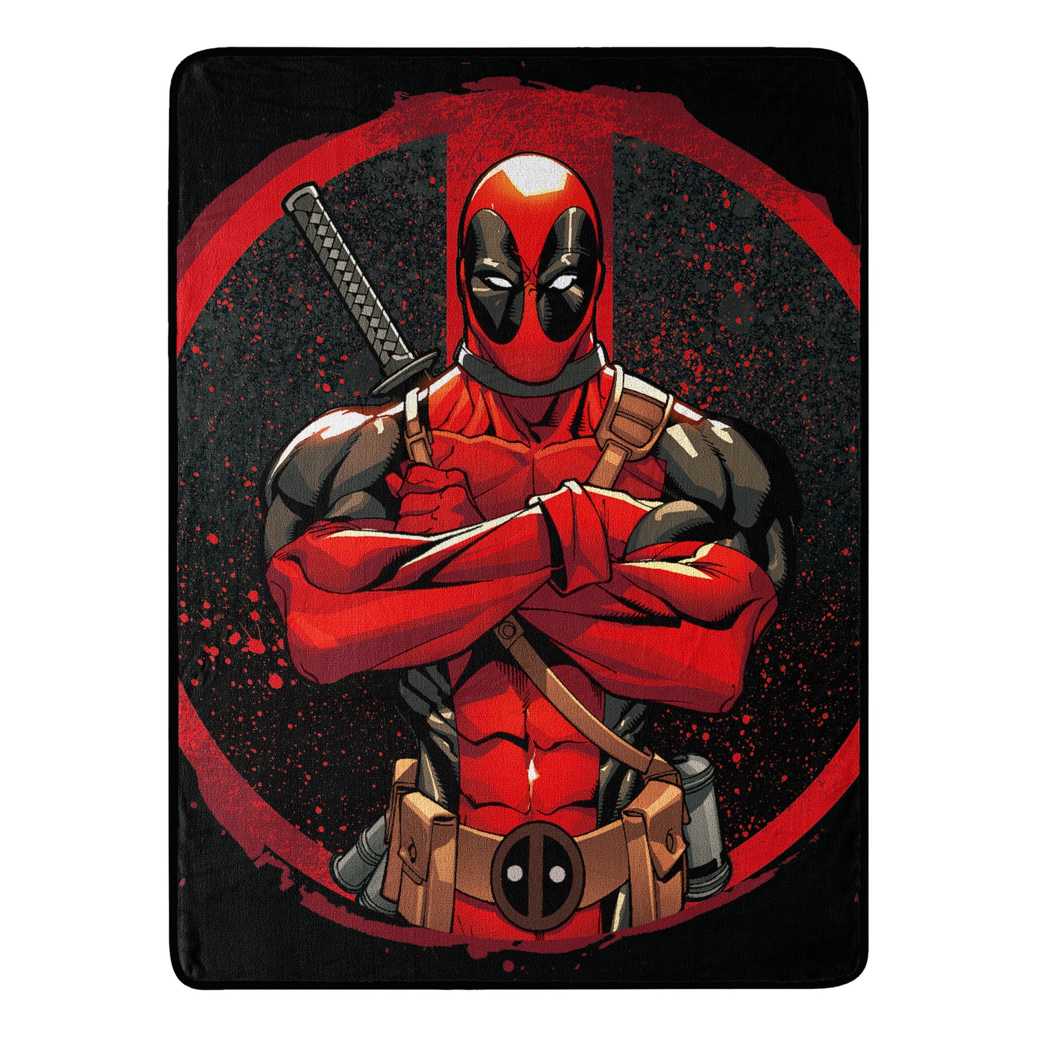 Dead Pool Tough Guy Micro Throw Blanket