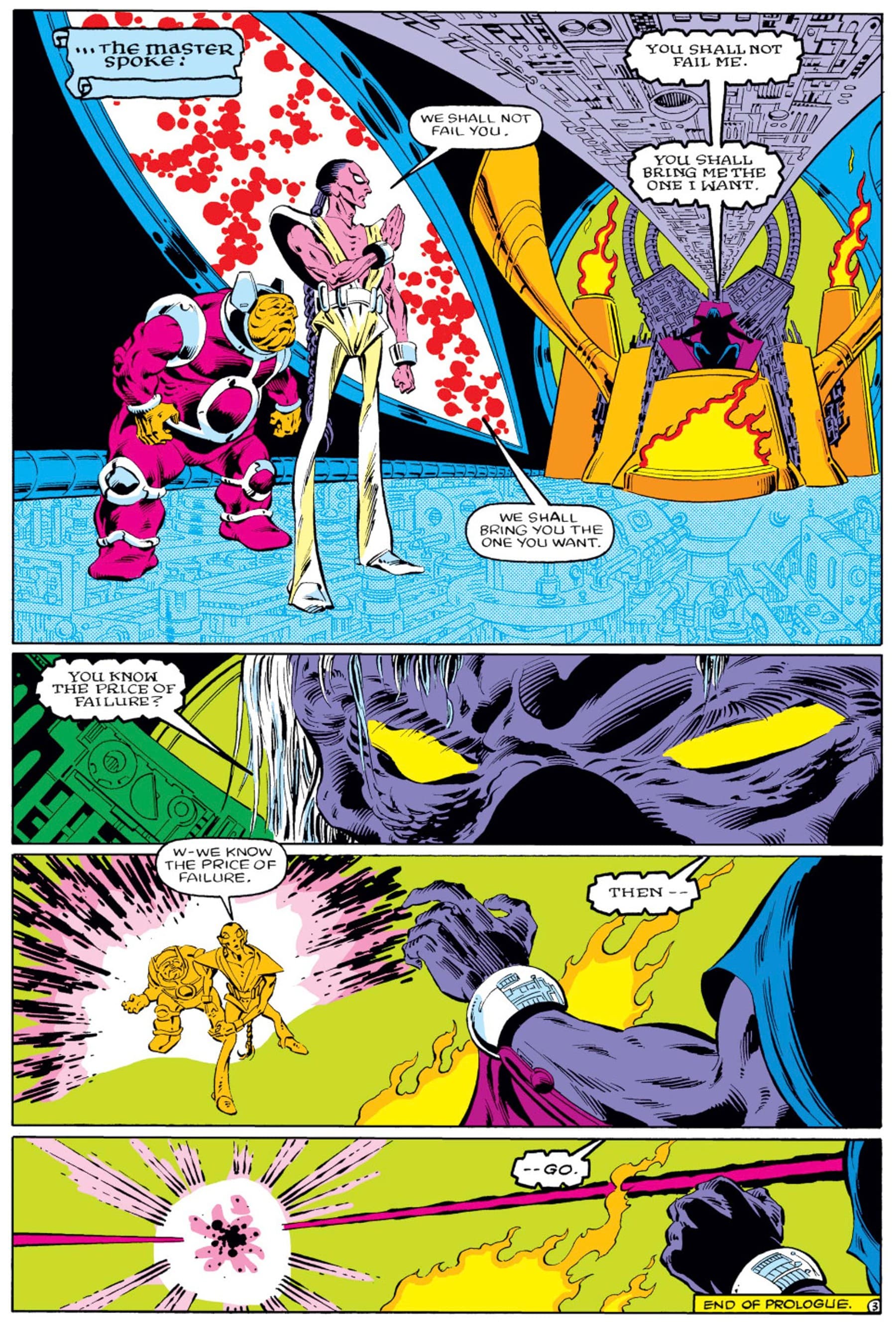 ICEMAN (1984) #1 page by J.M. DeMatteis and Alan Kupperberg