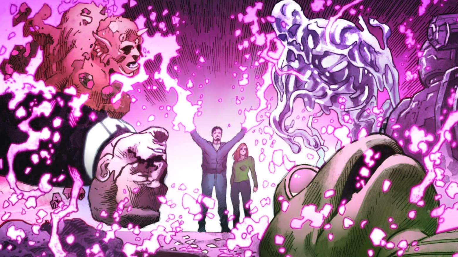IRON MAN #18 interior artwork by Lan Medina