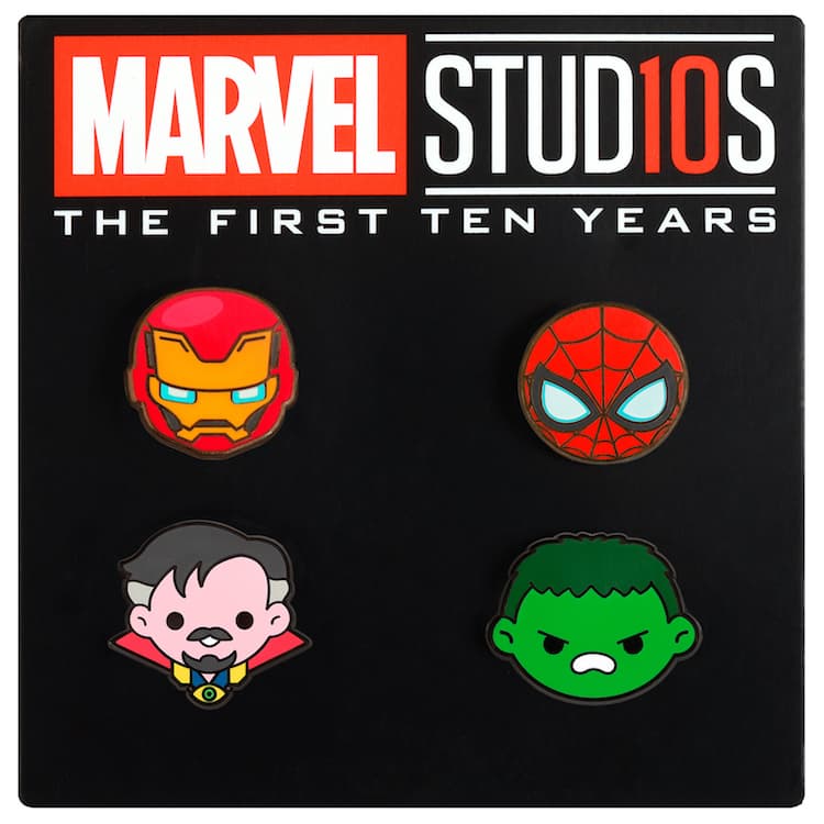 Marvel Studios&#39; 10th Anniversary Pin Set by 100% Soft