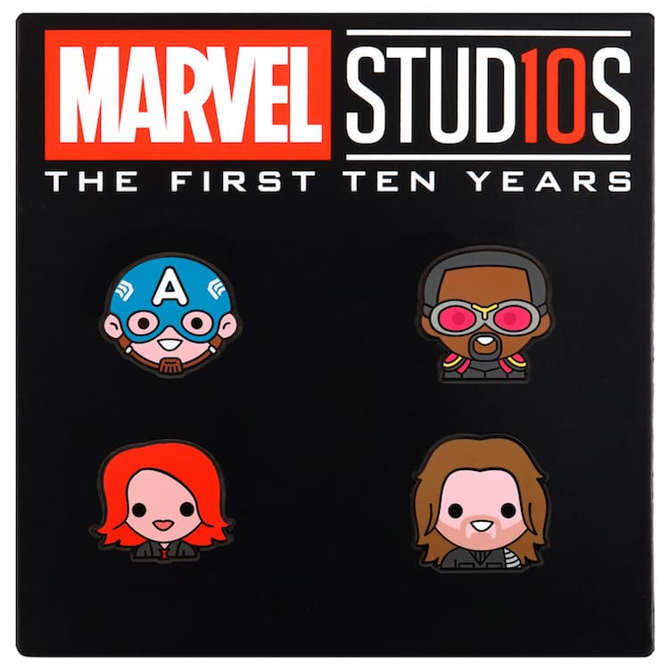 Marvel Studios&#39; 10th Anniversary Pin Set by 100% Soft