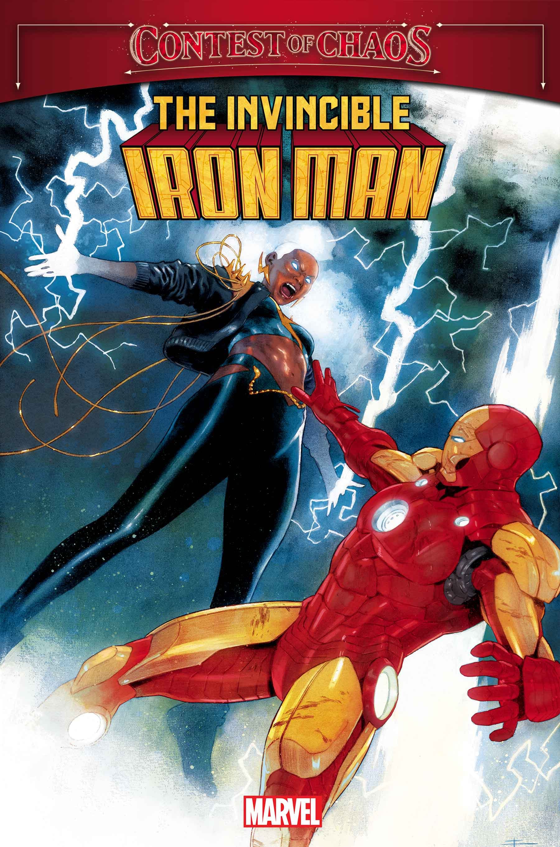 IRON MAN ANNUAL #1 cover by Francesco Mobili