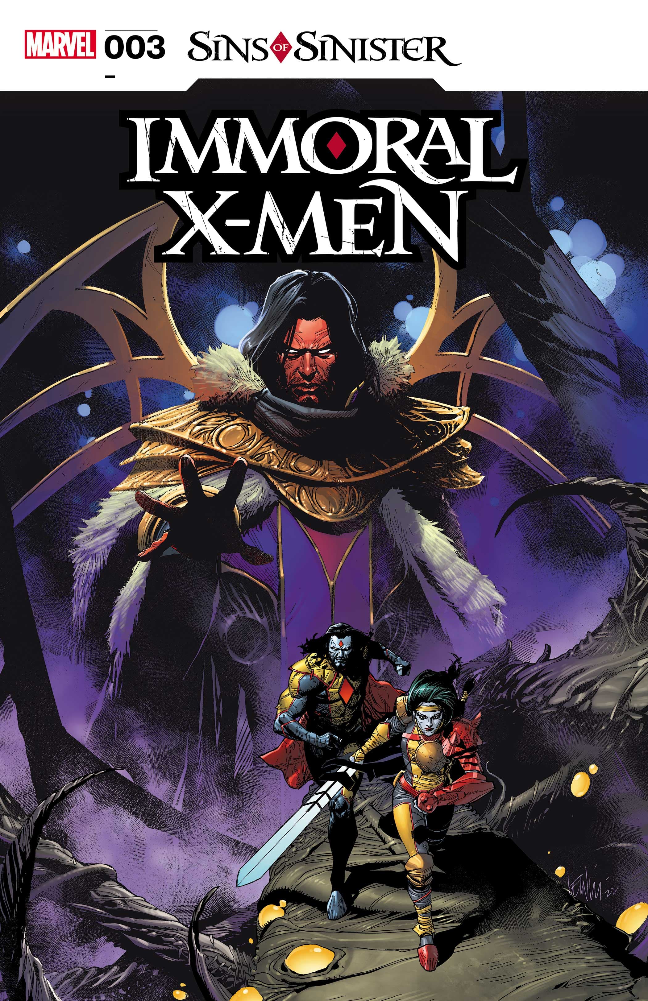 IMMORAL X-MEN #3 cover by Leinil Francis Yu