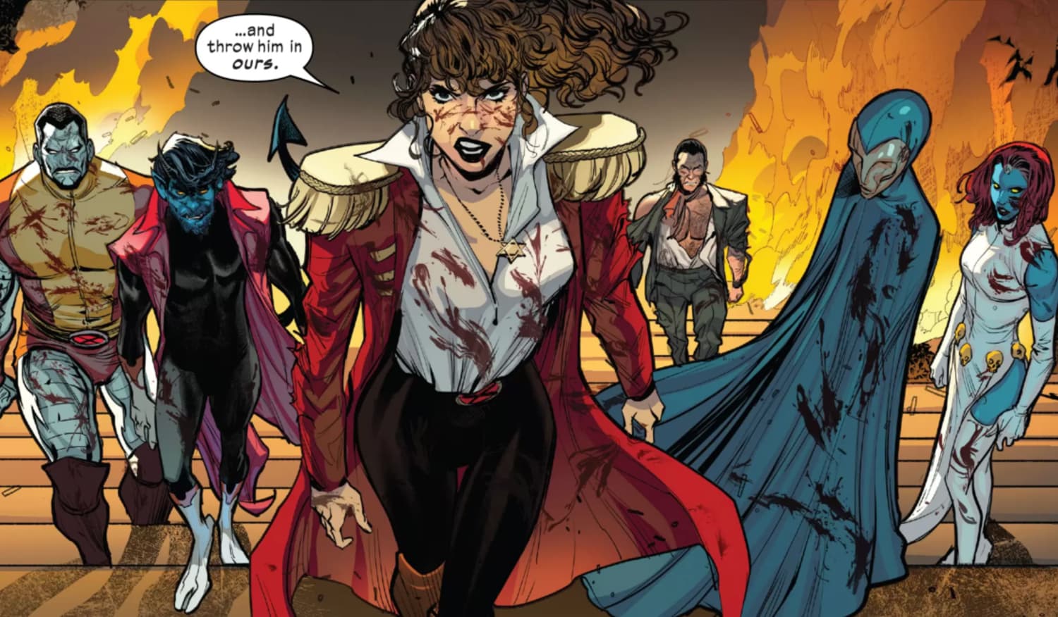 IMMORTAL X-MEN (2022) #10 artwork by Lucas Werneck and David Curiel