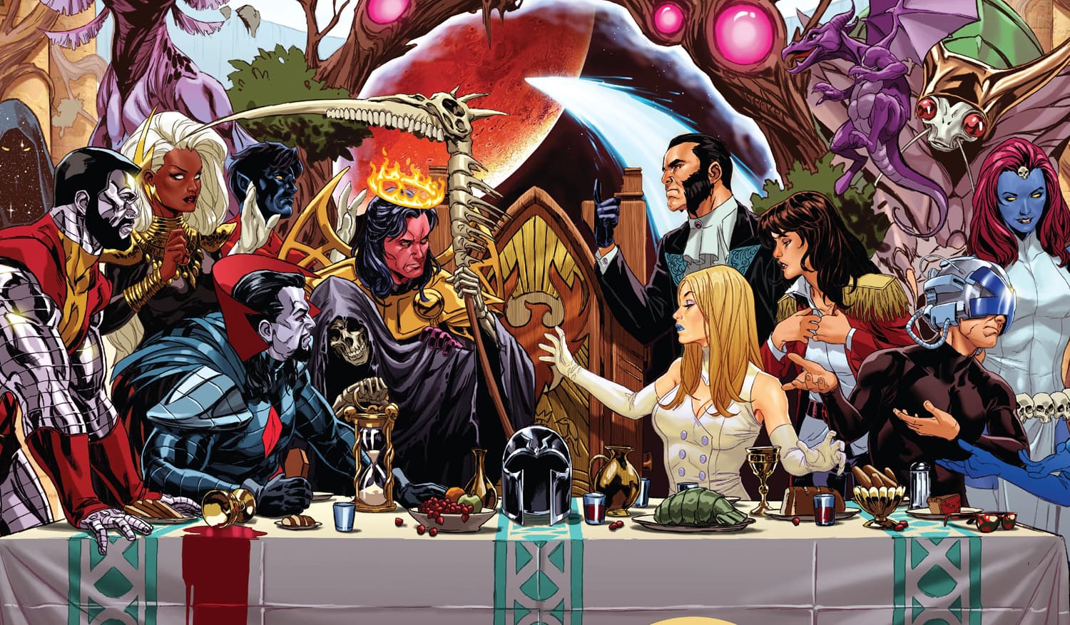 IMMORTAL X-MEN (2022) #1 cover by Mark Brooks