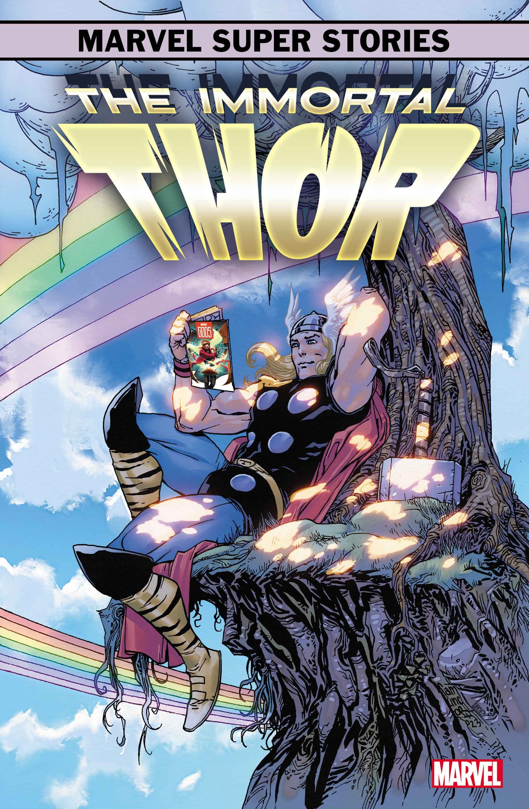 IMMORTAL THOR #3 Super Stories Variant Cover by Giuseppe Camuncoli