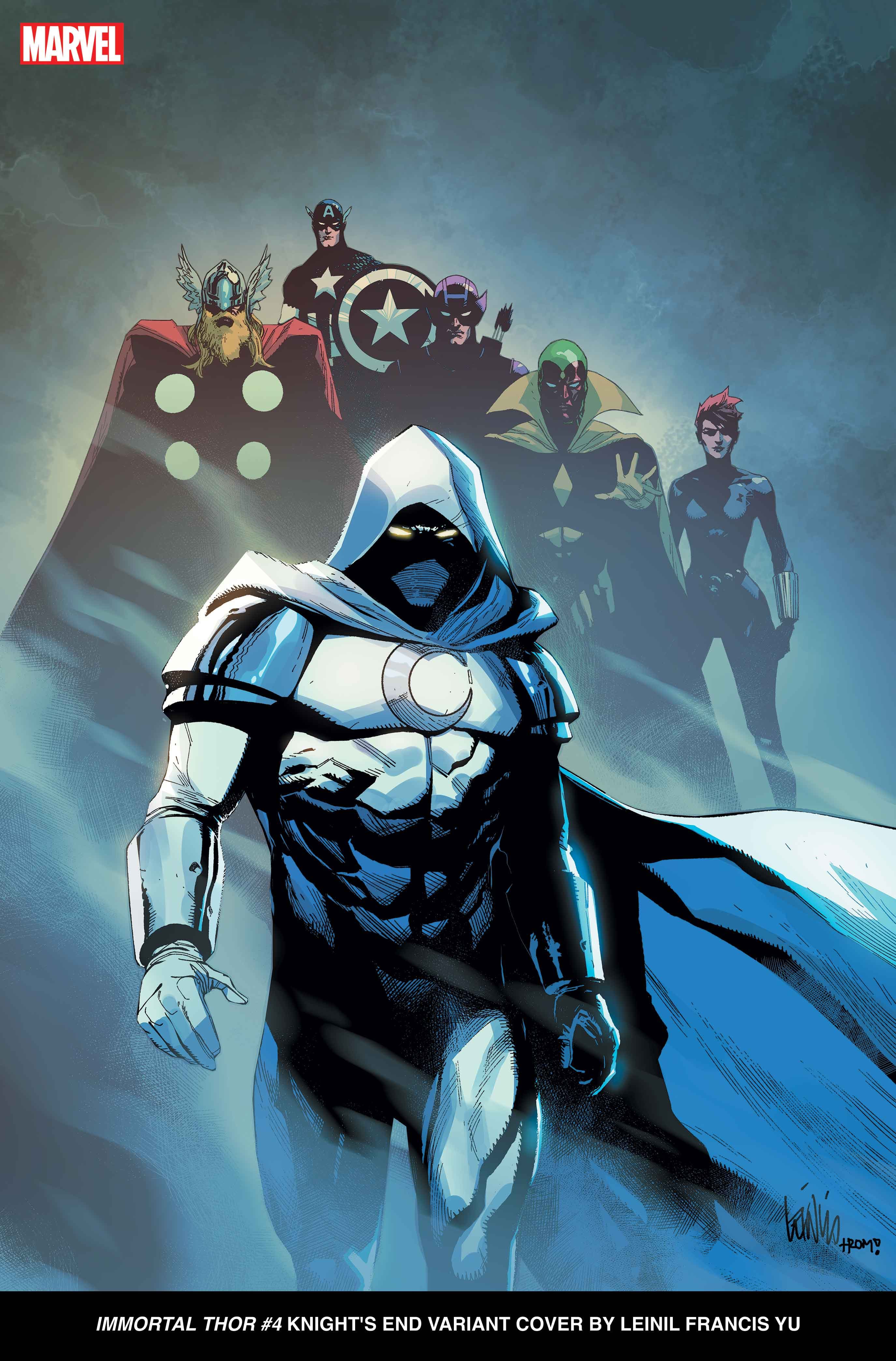 IMMORTAL THOR #4 Knight's End Variant Cover by Leinil Francis Yu