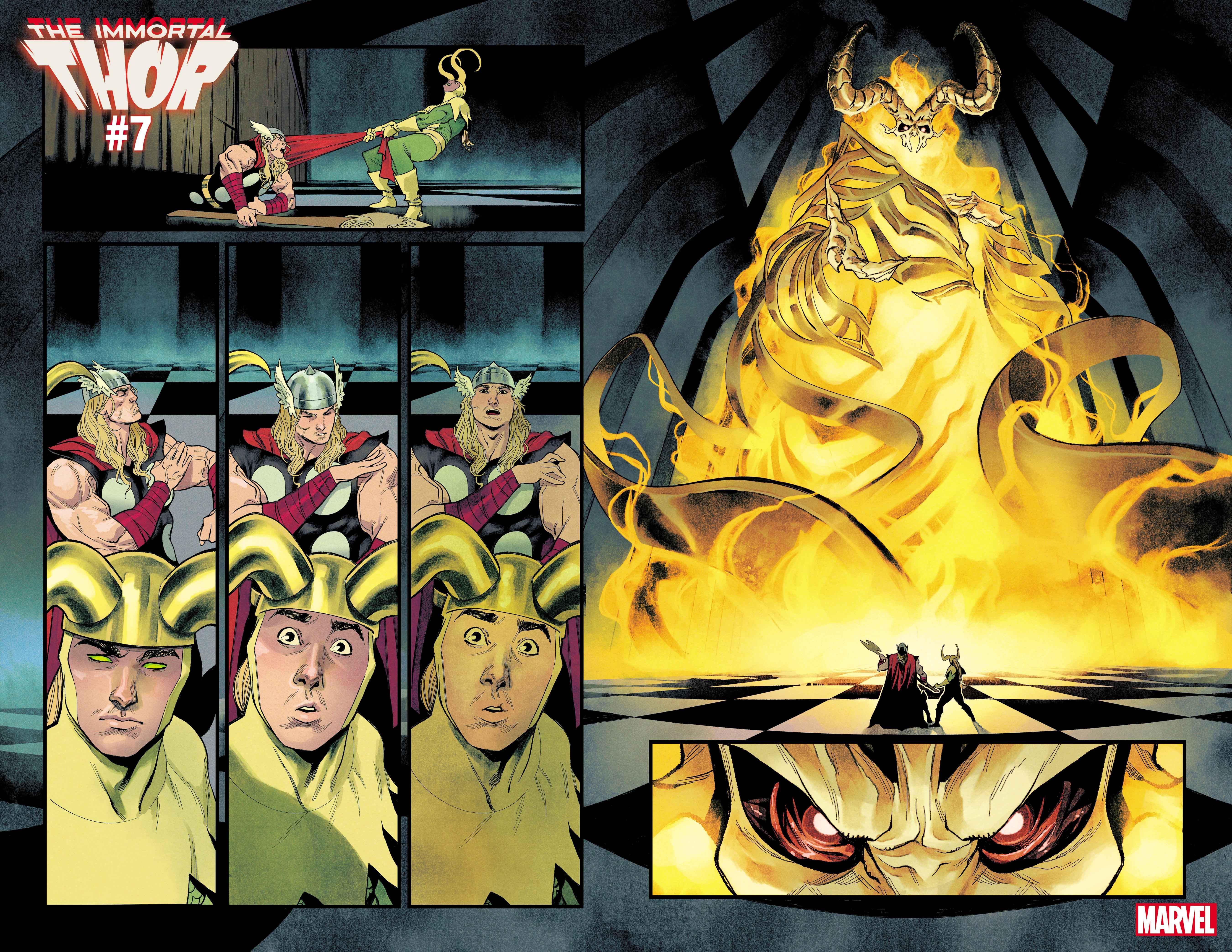 IMMORTAL THOR (2023) #7 interior artwork by Martin Coccolo