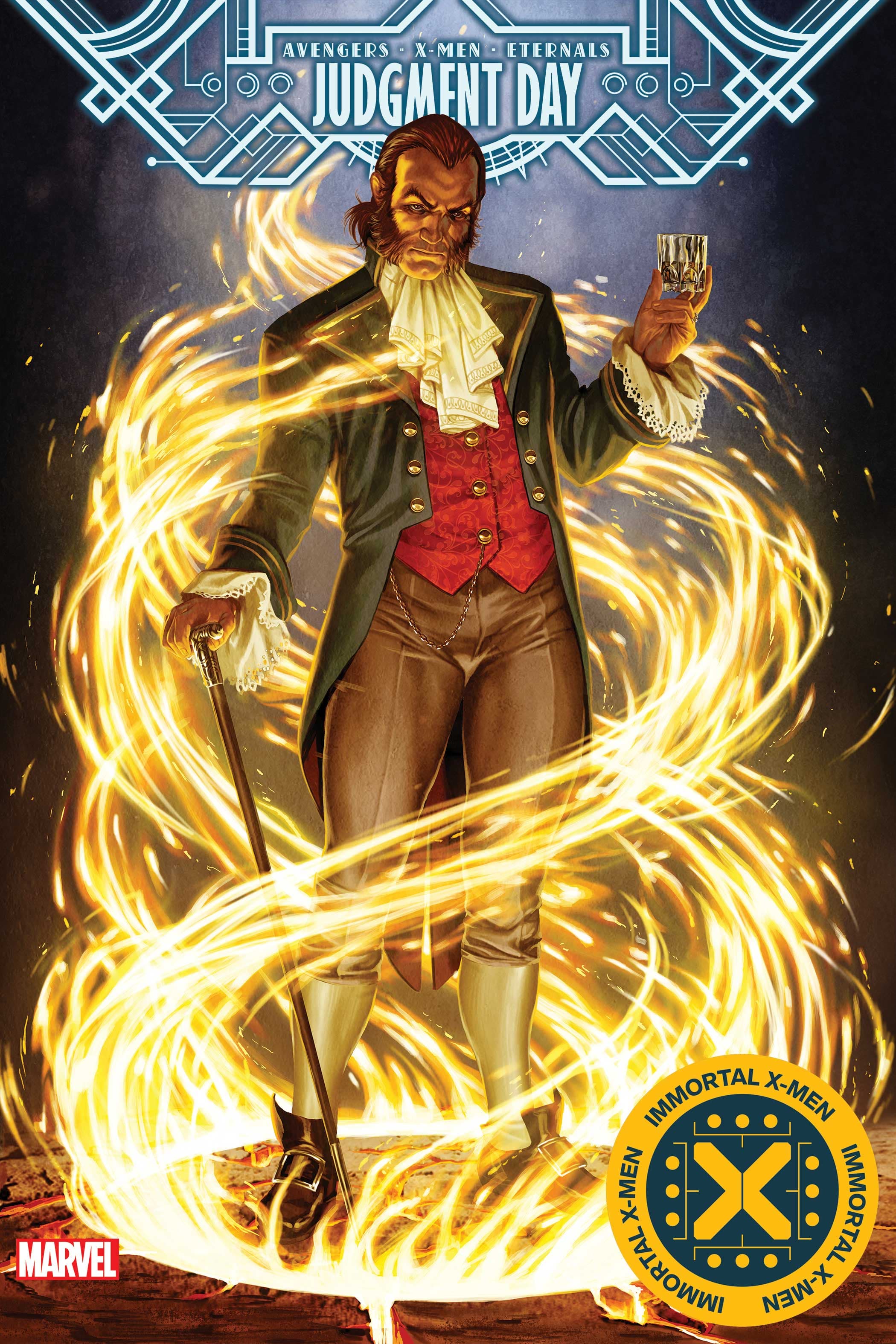 IMMORTAL X-MEN #6 cover by Mark Brooks